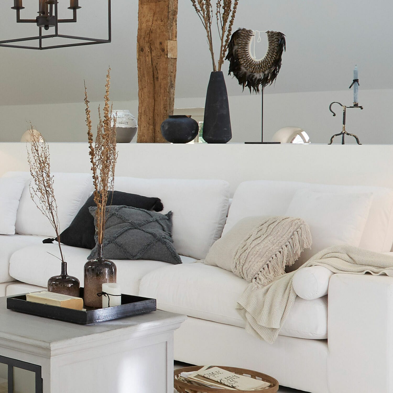 Lot de 3 housses de coussins Lome