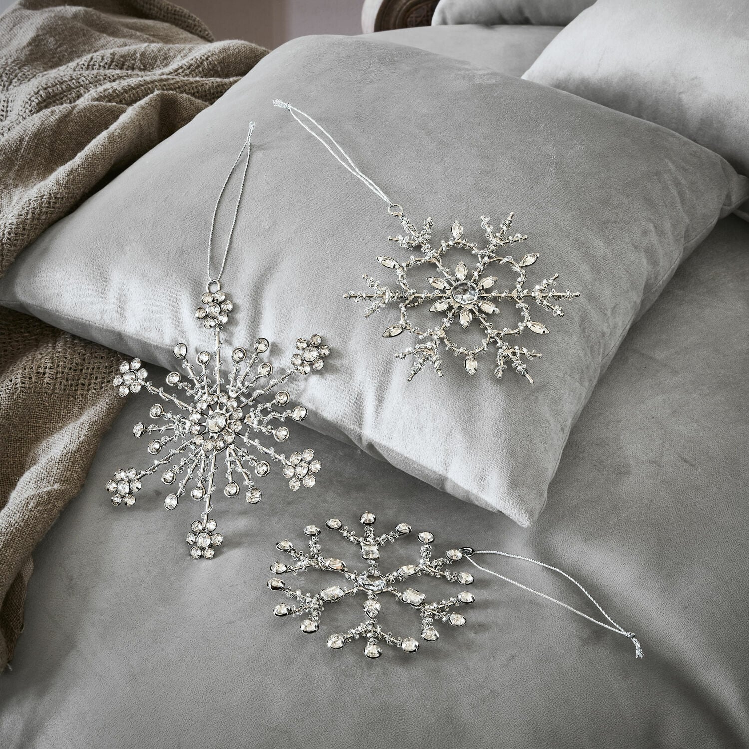 Lot de 3 décorations de Noël Gabriac