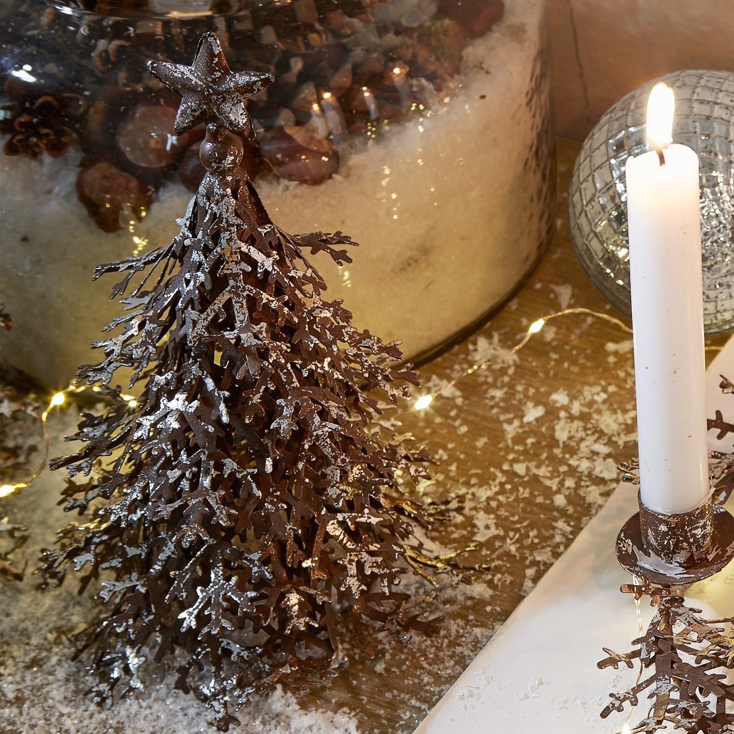 Lot de 3 sapins décoratifs Tennie