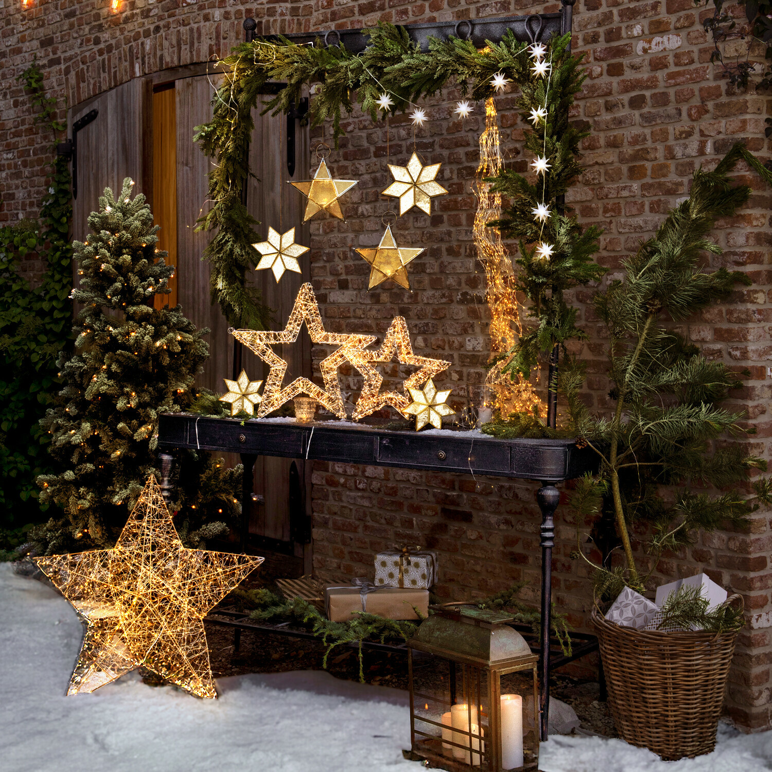 Lot de 2 étoiles à LED Veralisse