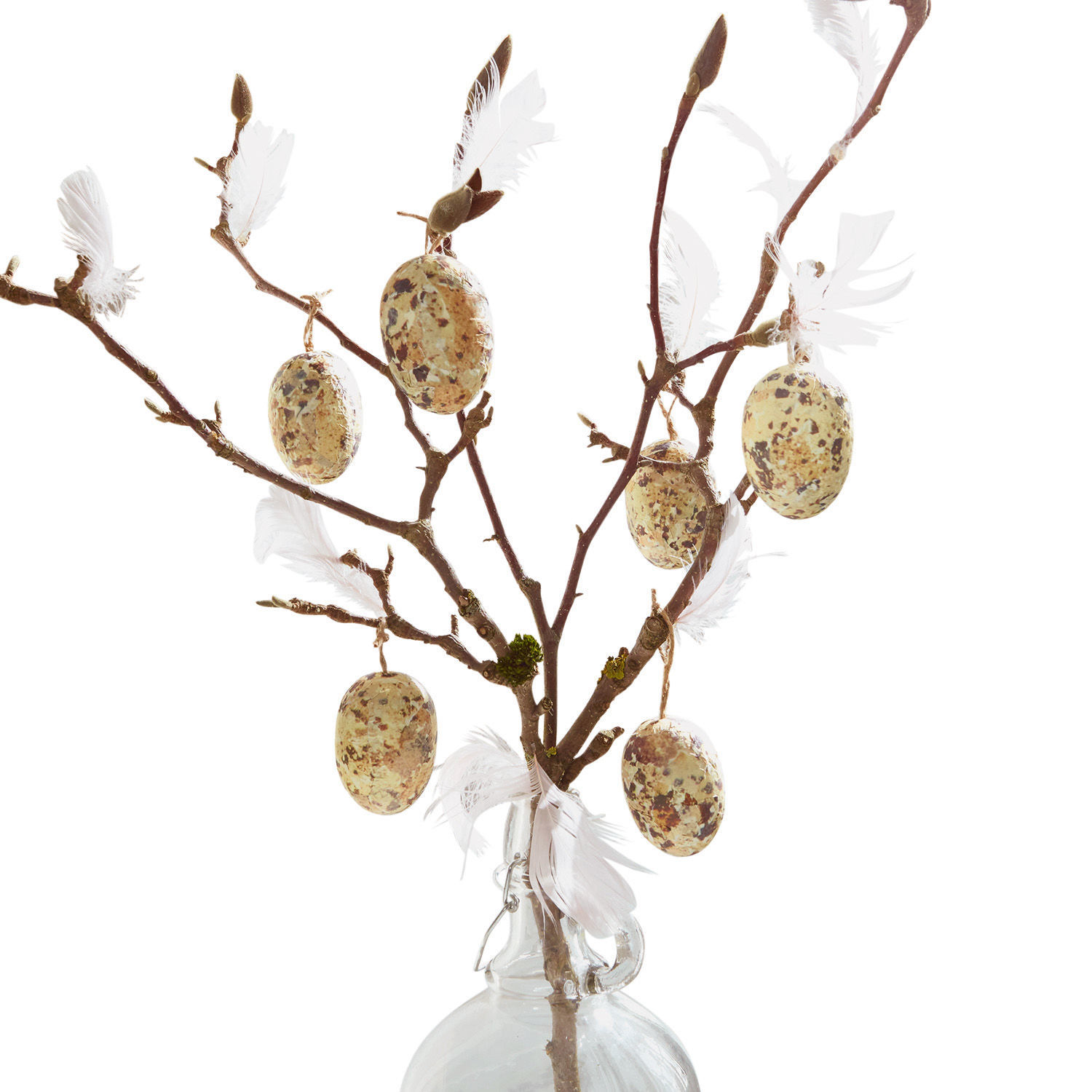 Lot de 6 œufs décoratifs Vika