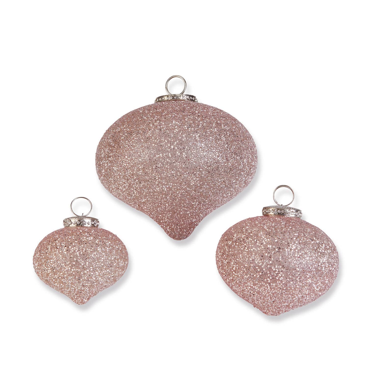 Lot de 3 boules de Noël Milvois