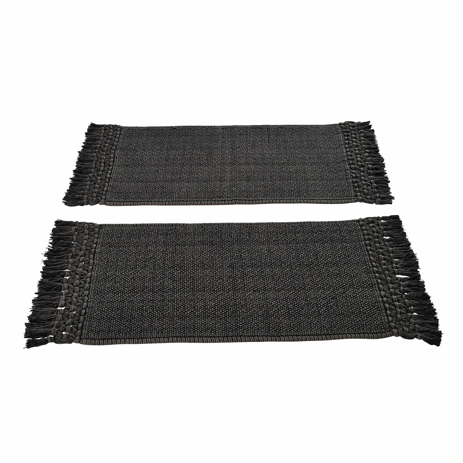 Lot de 2 tapis de bain Faelwyn