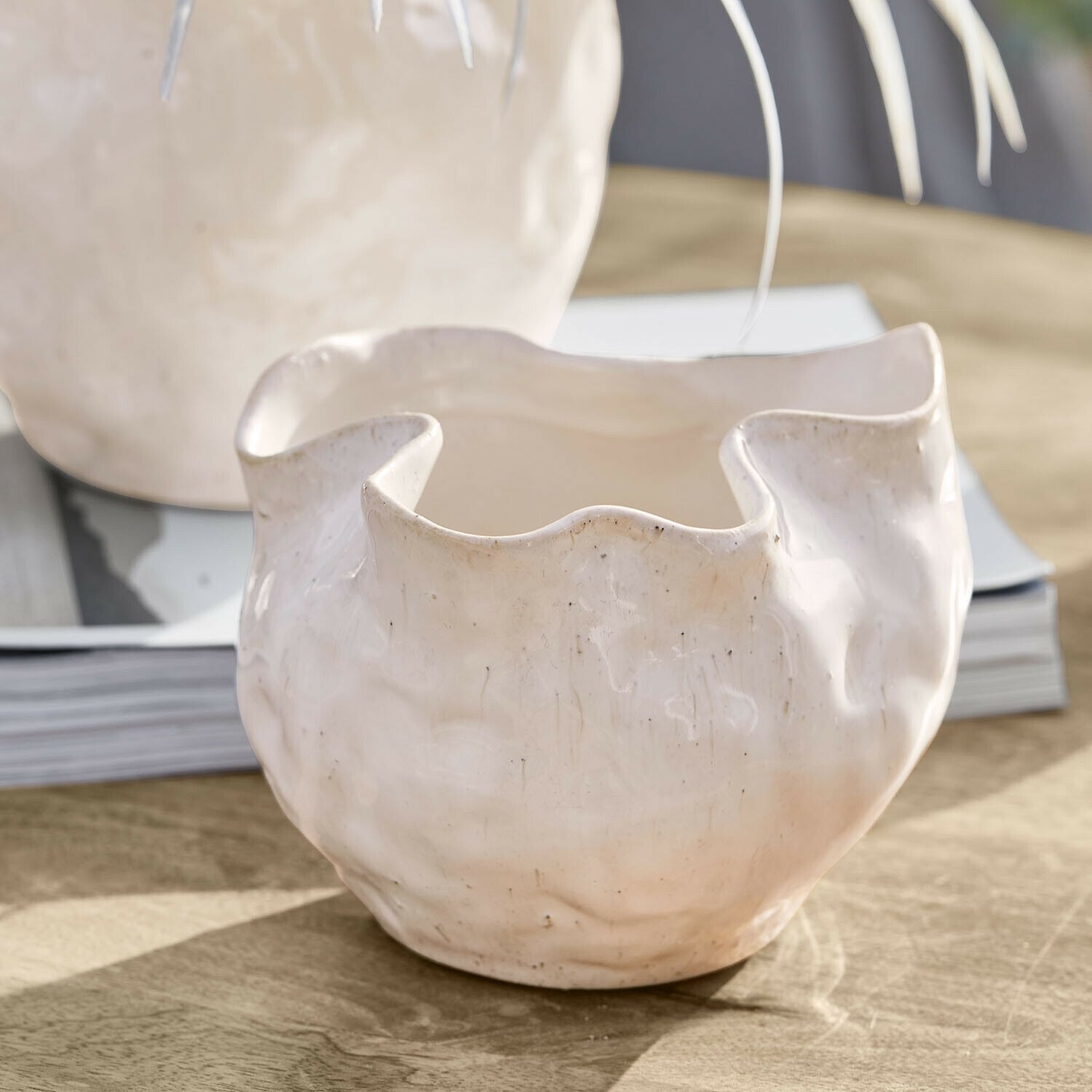 Lot de 2 cache-pots Vérolines