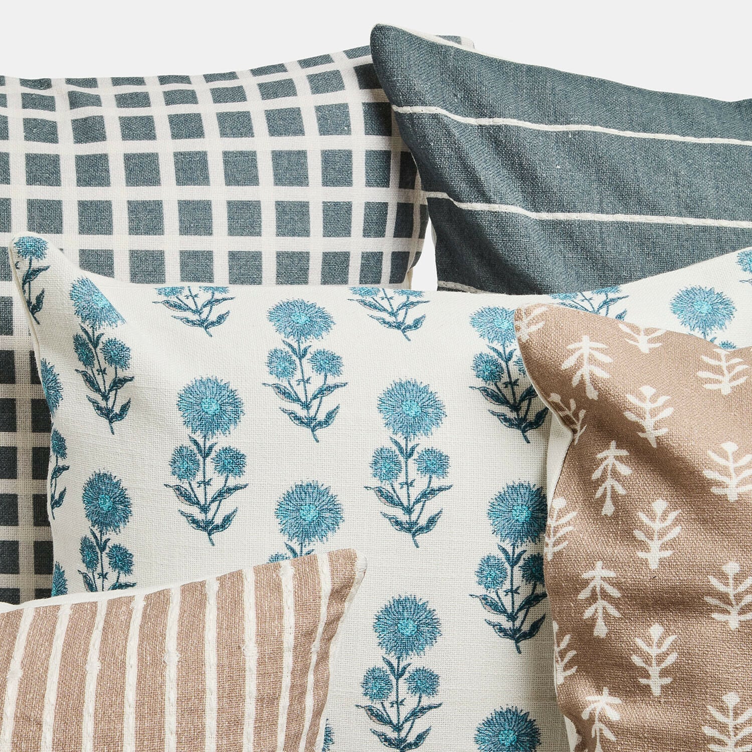 Lot de 5 housses de coussin Xantelle
