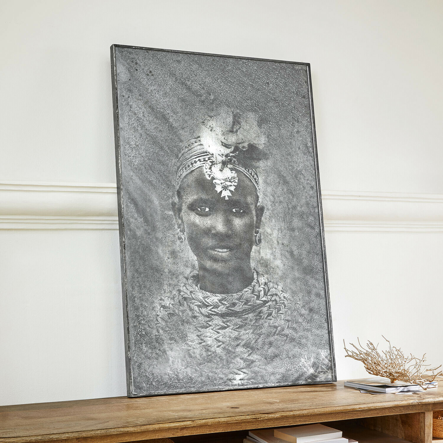 Miroir à motif Rashira