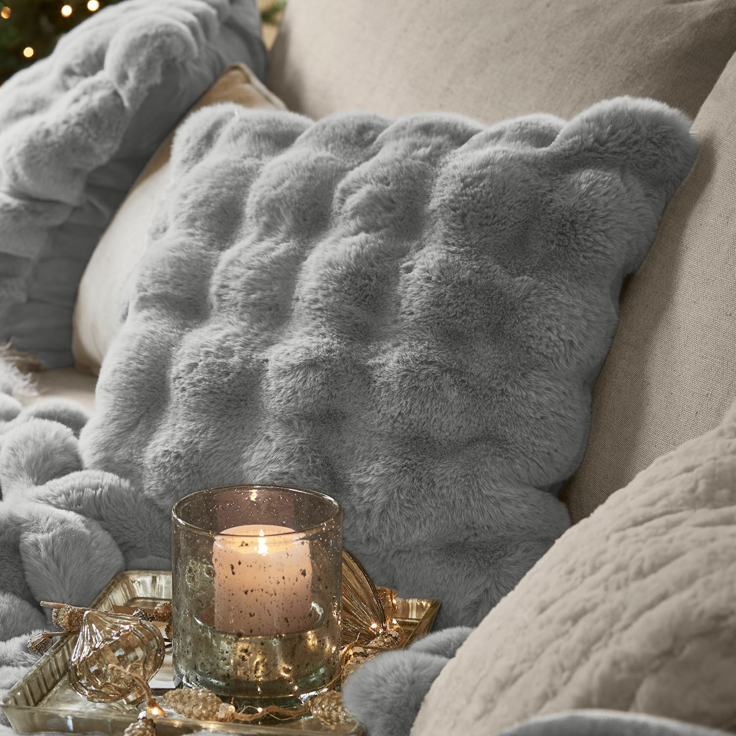 Lot de 2 housses de coussins Zalina