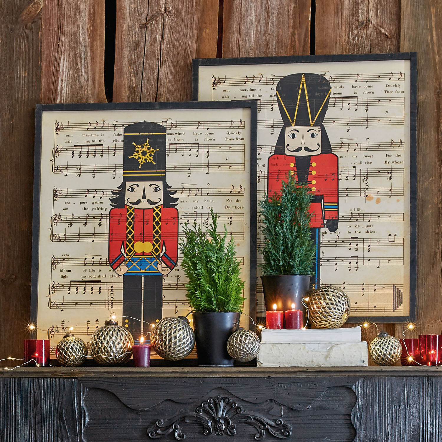 Lot de 2 tableaux décoratifs Rieti