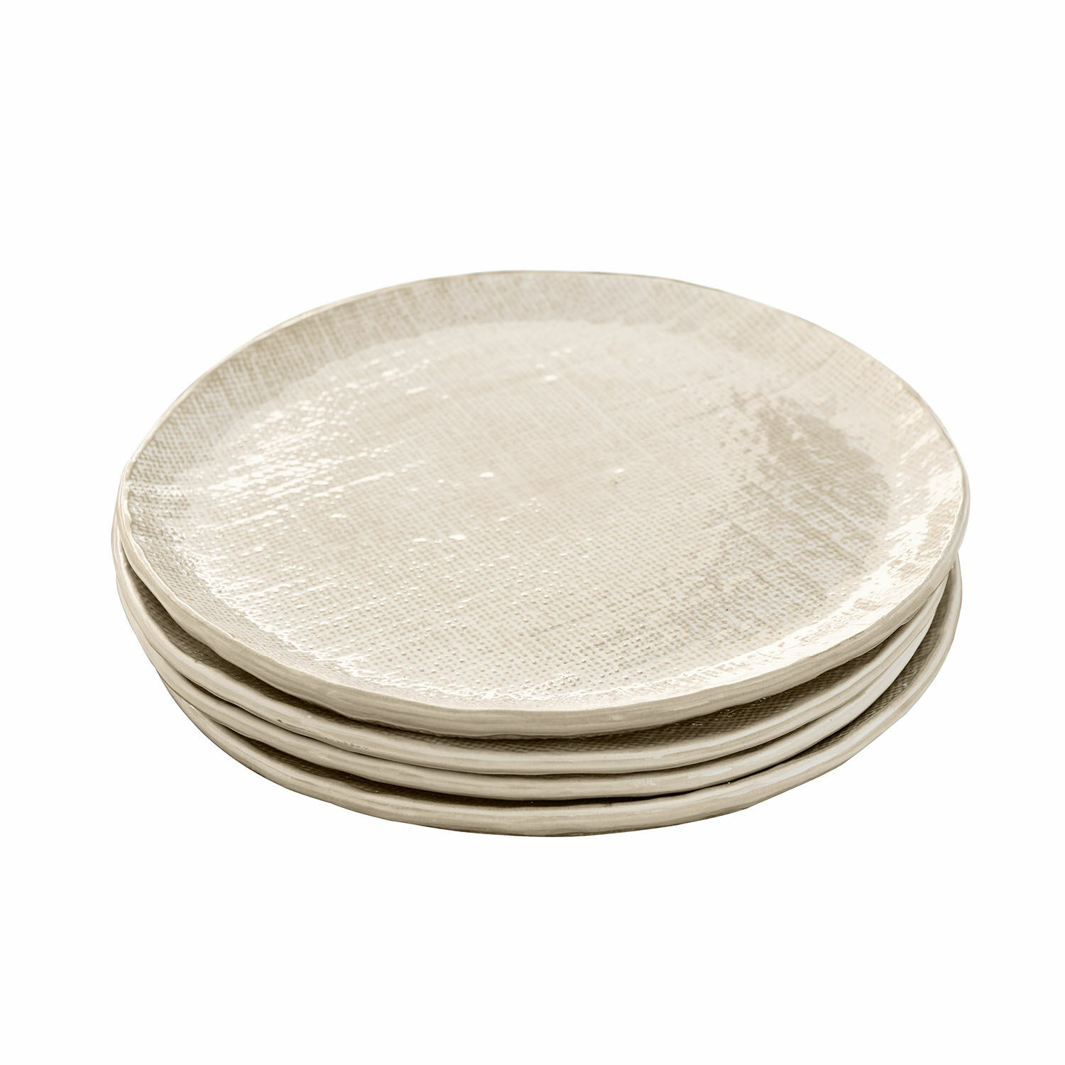 Lot de 4 assiettes à dessert Luganville
