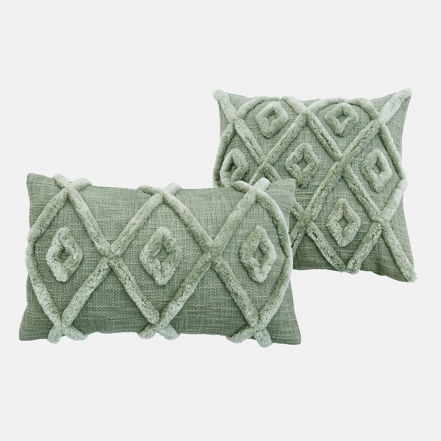 Lot de 2 housses de coussins Élouvan
