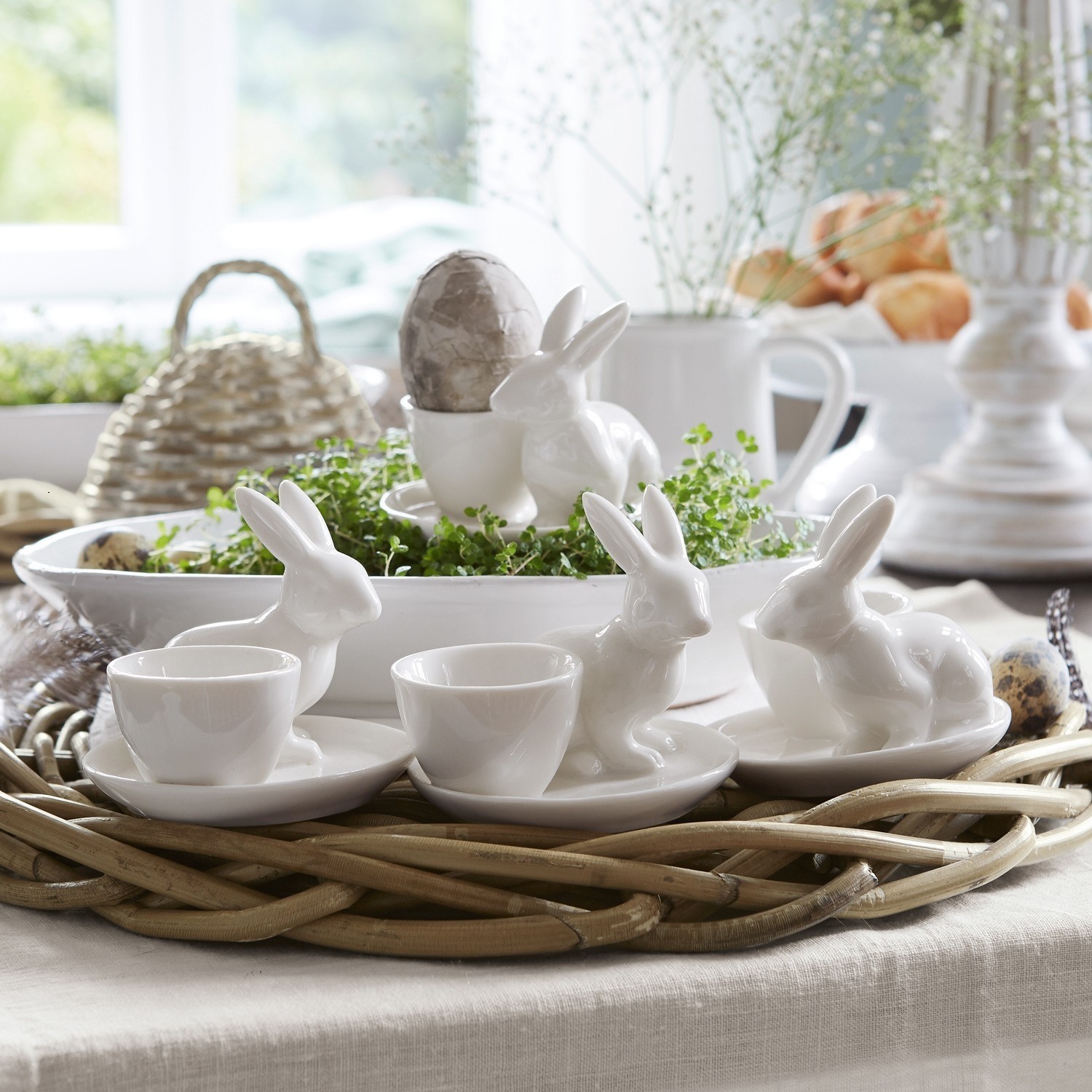 Lot de 4 coquetiers Milly