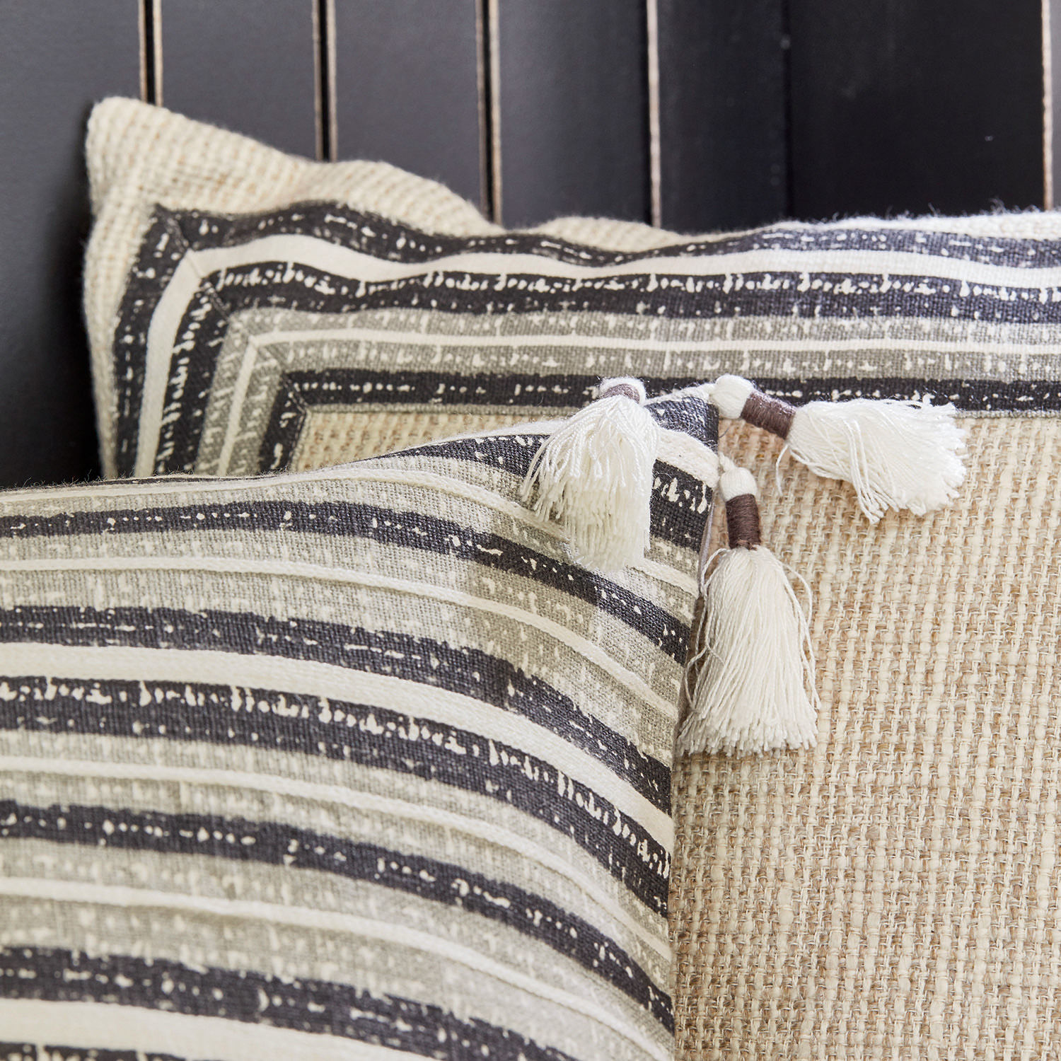 Lot de 2 housses de coussins Dusanbe