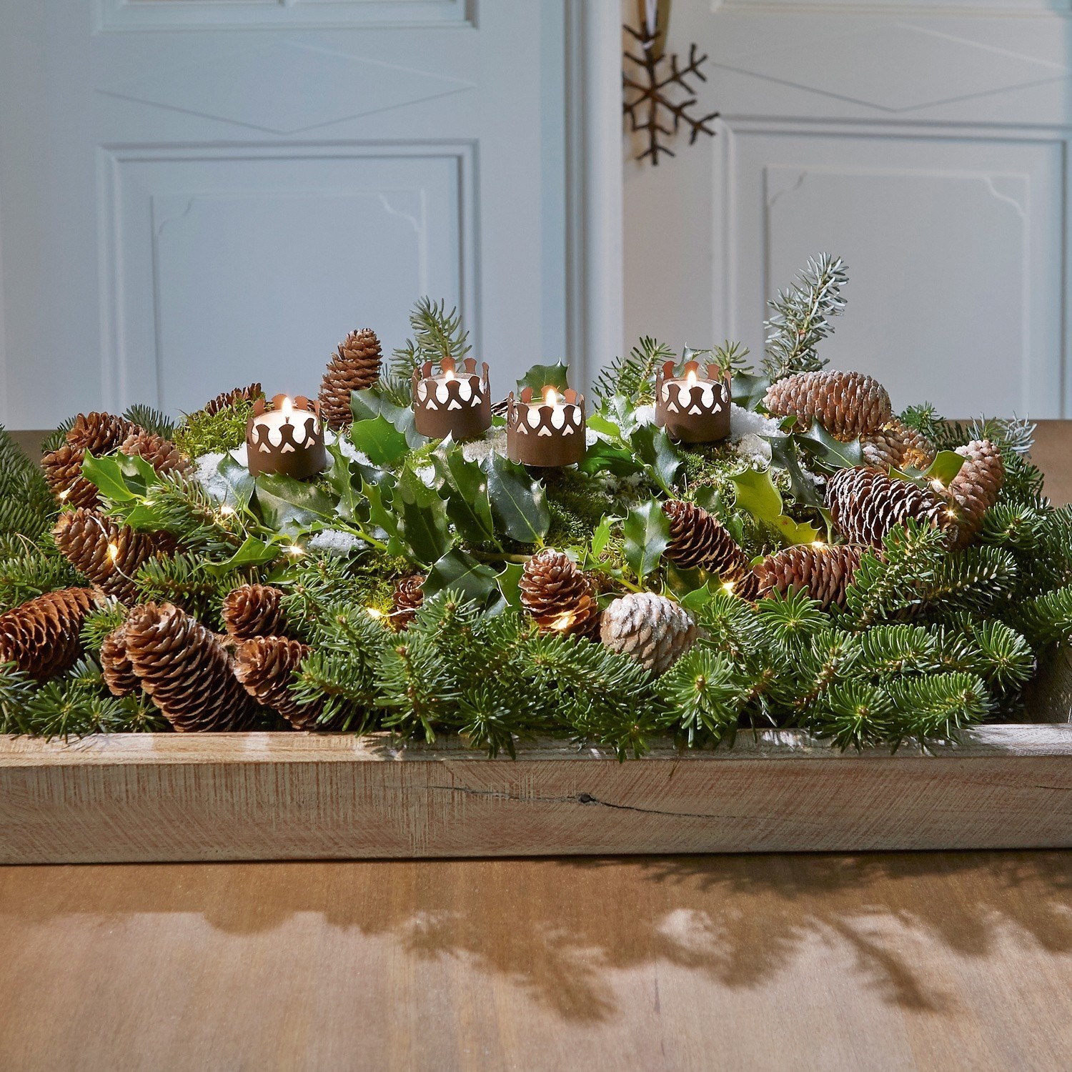 Lot de 2 guirlandes de sapin Marsac