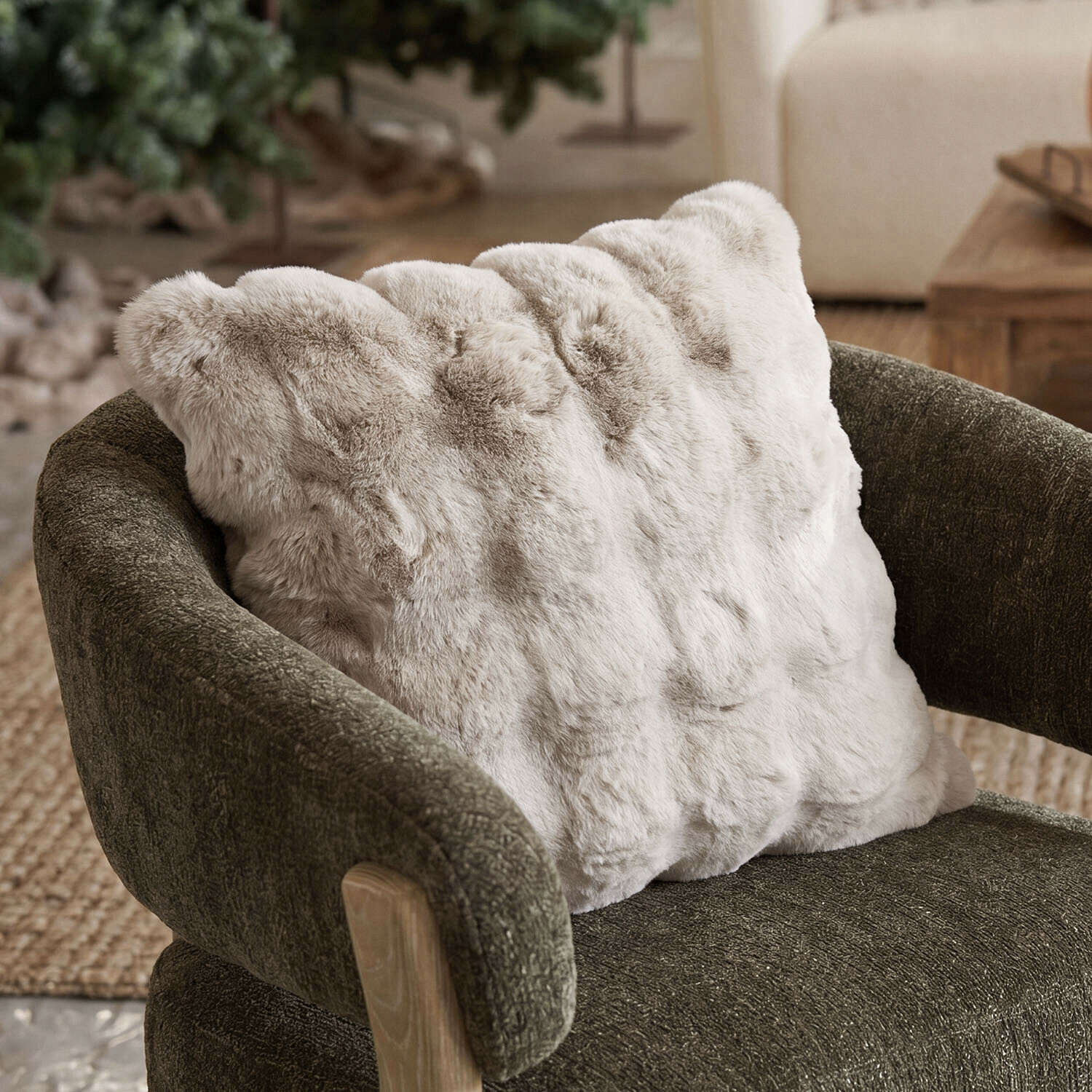 Lot de 2 housses de coussins Zalina