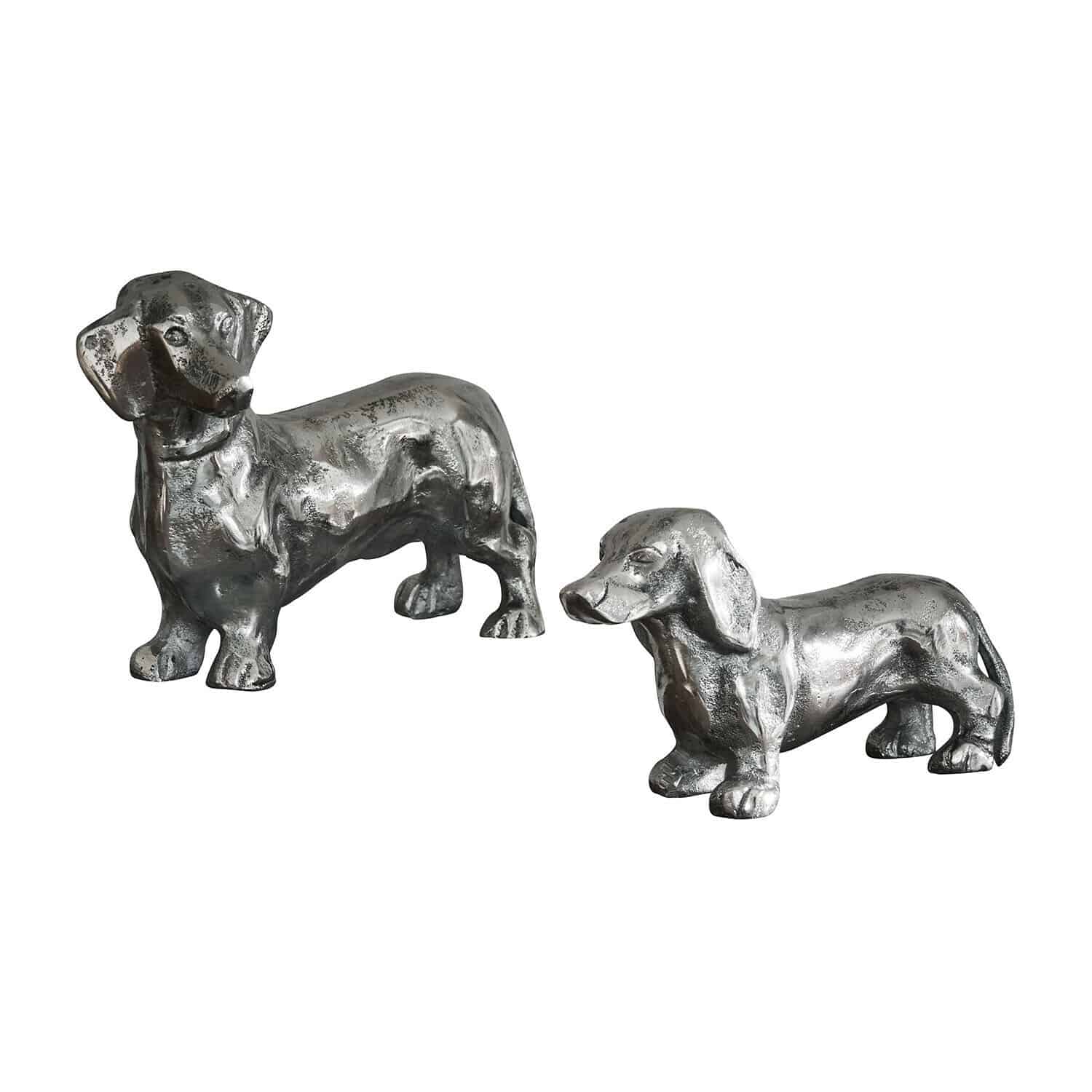 Lot de 2 chiens décoratifs Calwen