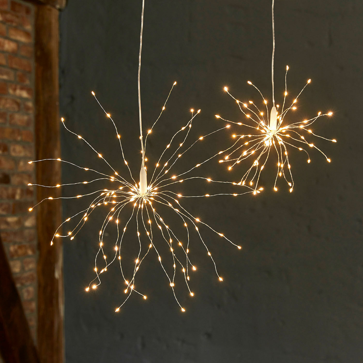 Lot de 2 guirlandes lumineuses Carbini