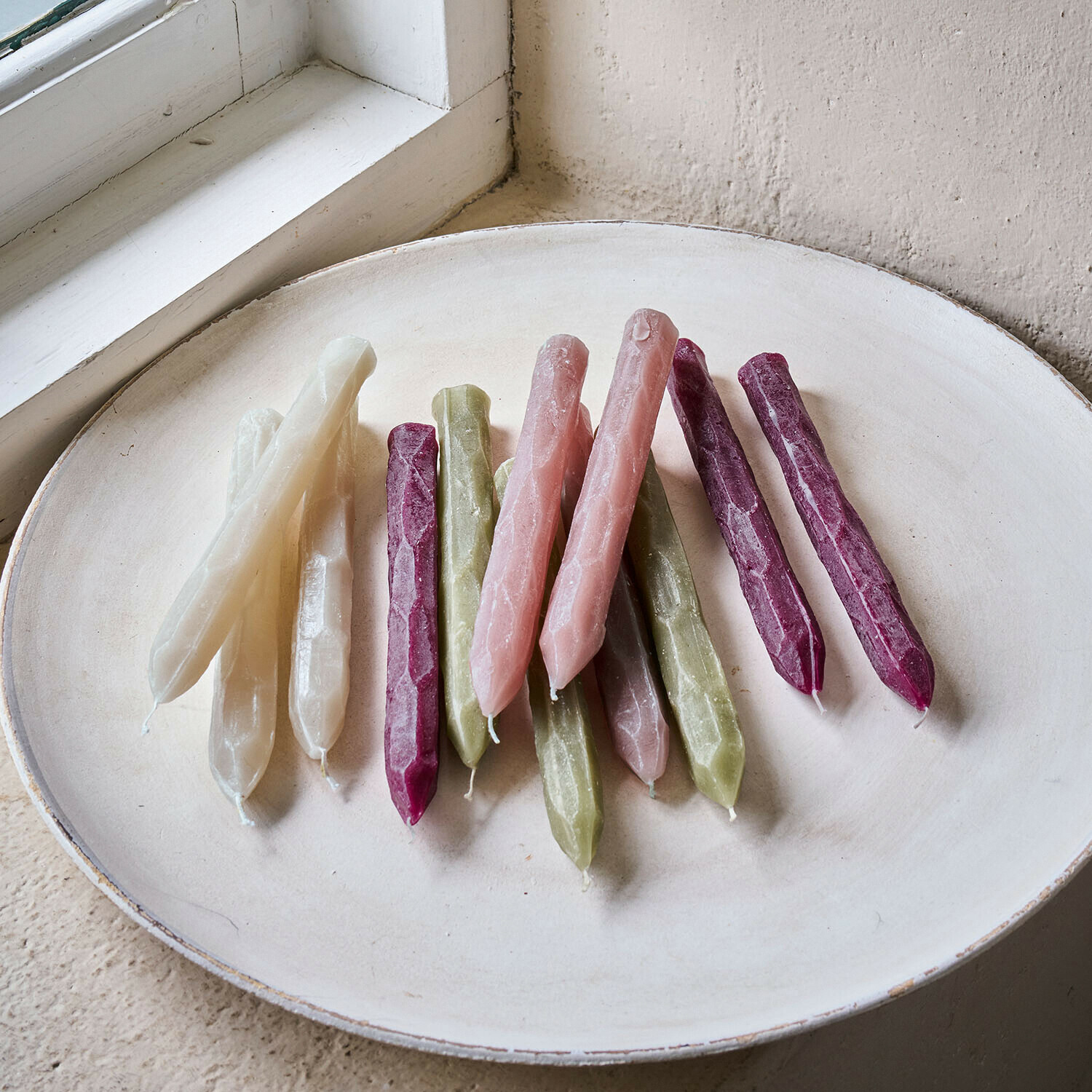 Lot de 12 bougies Savineau