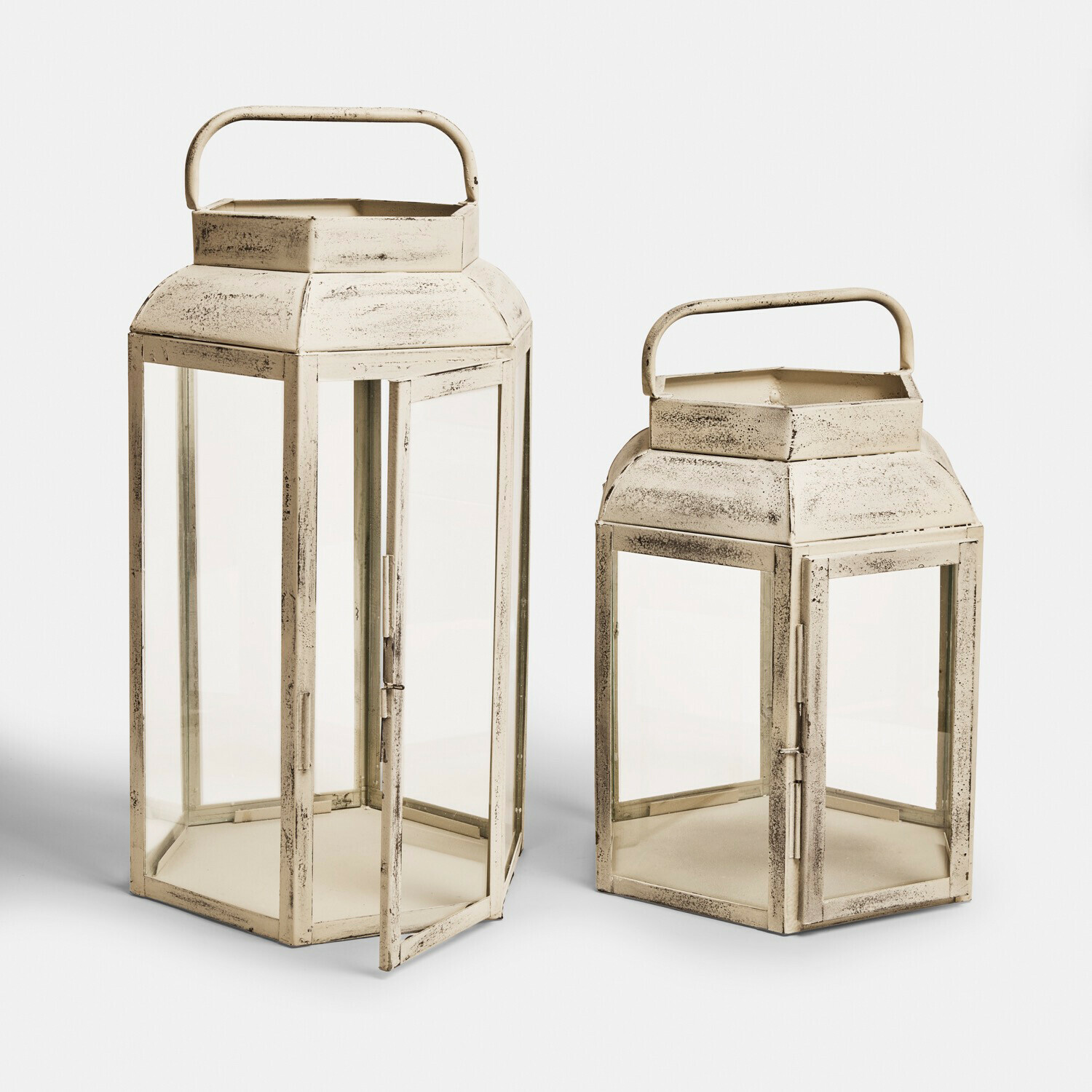 Lot de 2 lanternes Luviano