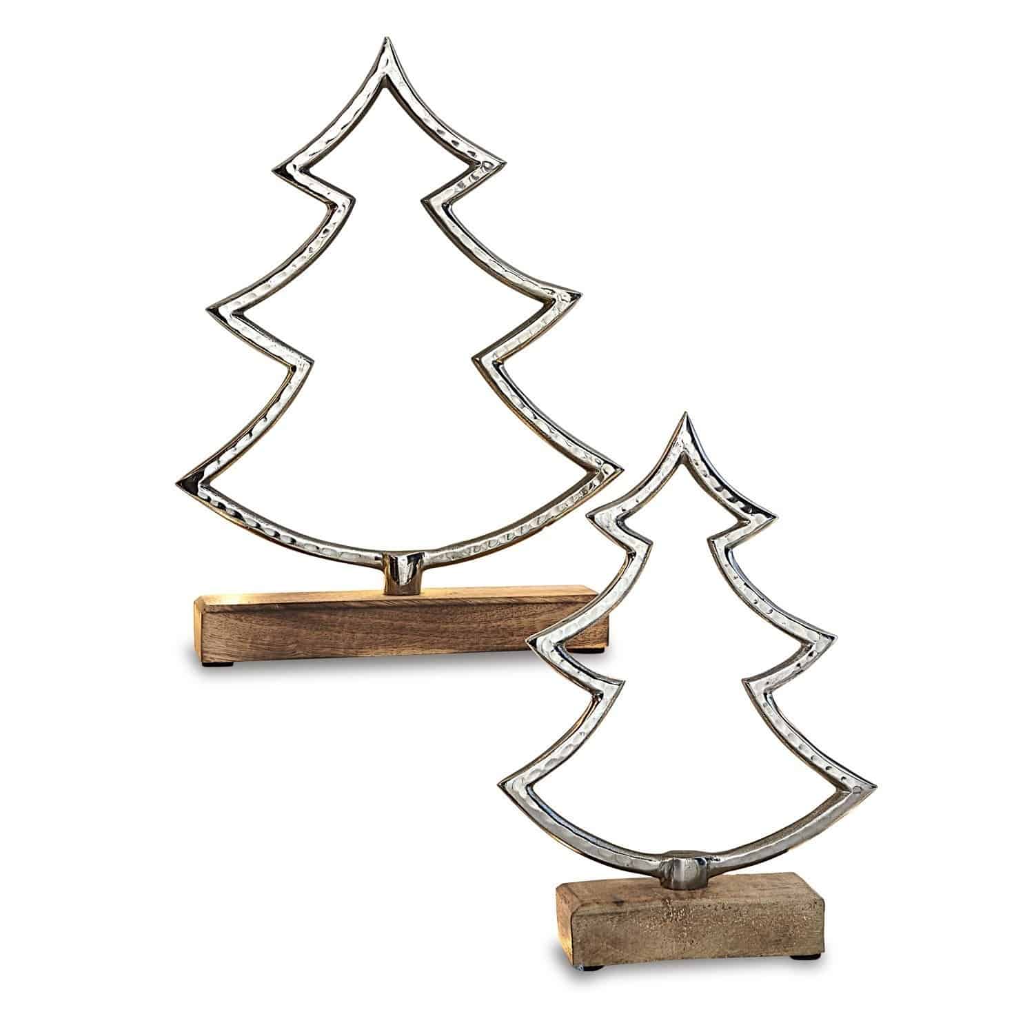 Lot de 2 décorations Arbre Lemuel
