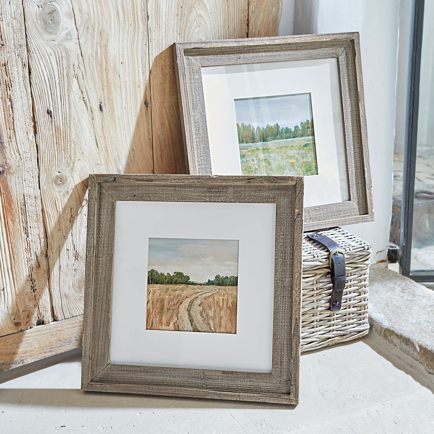 Lot de 2 tableaux Welirto