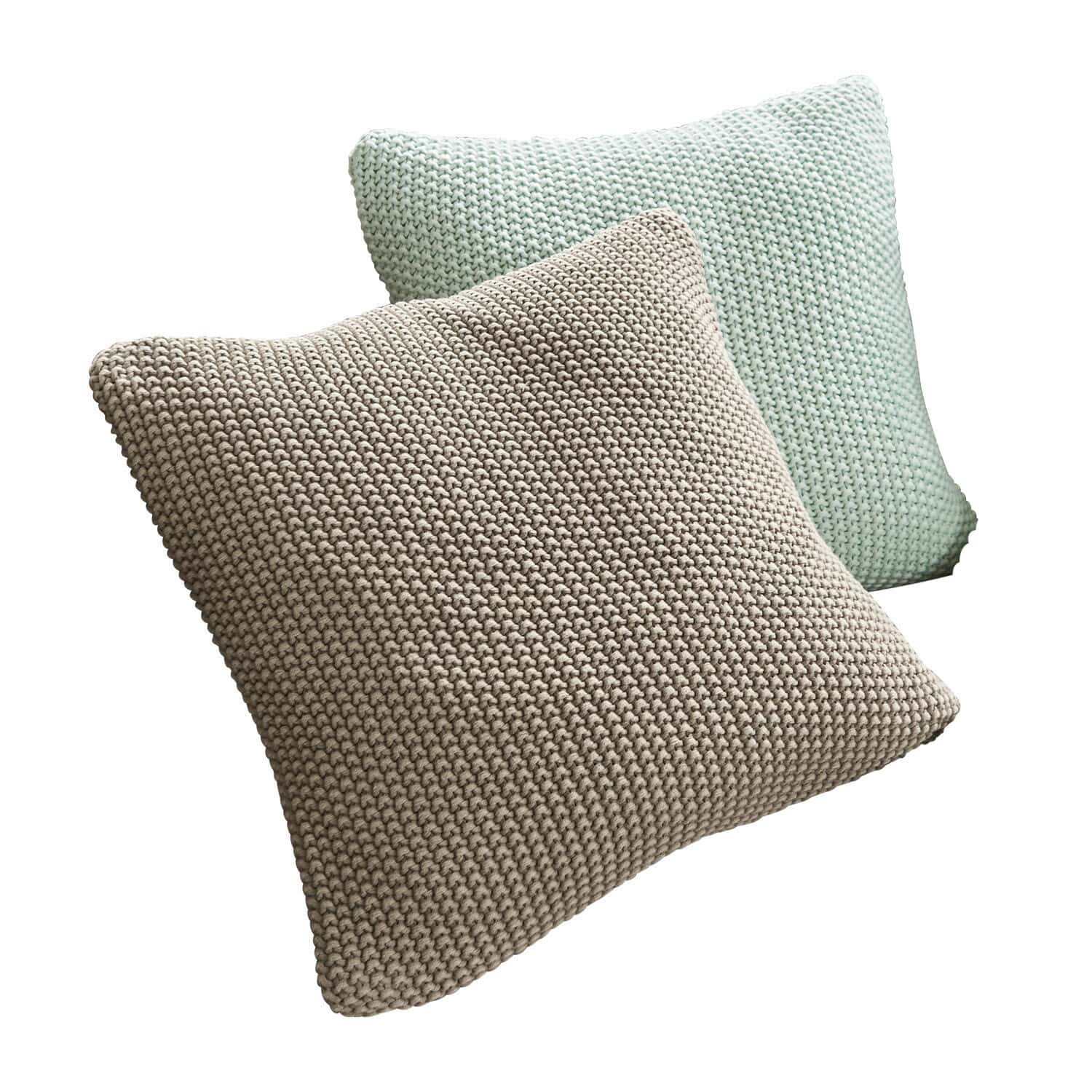 Lot de 2 housses de coussins Terry