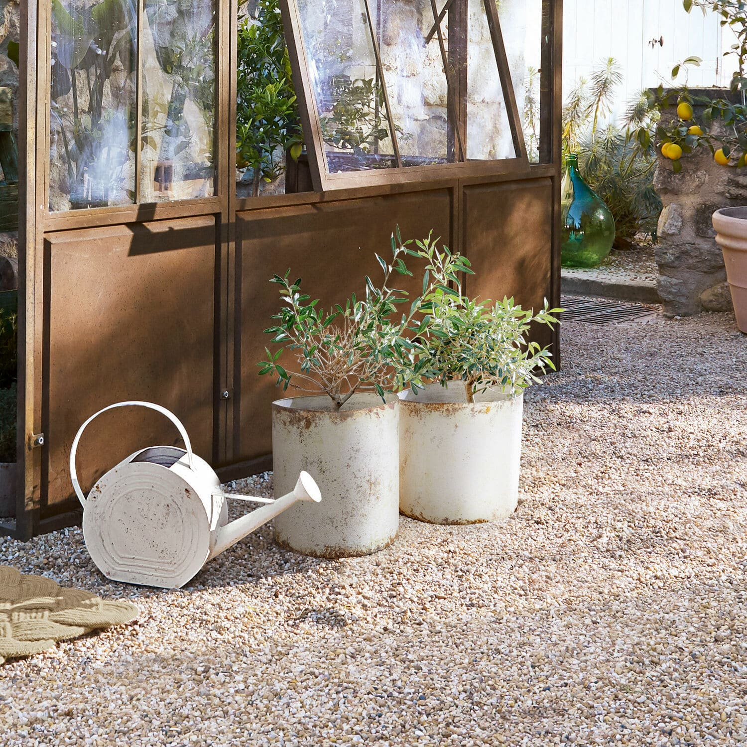 Lot de 2 cache-pots Sconne