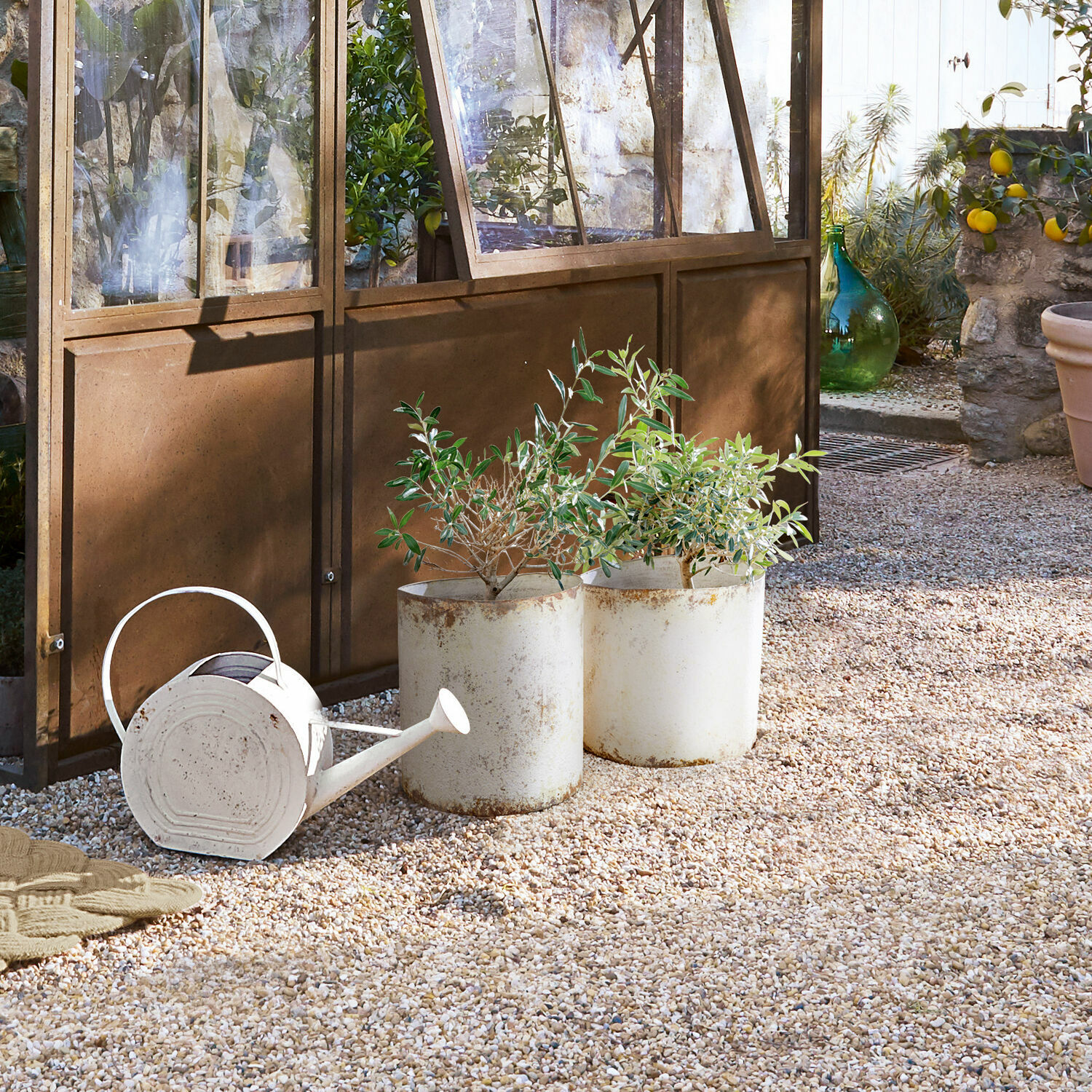 Lot de 2 cache-pots Sconne