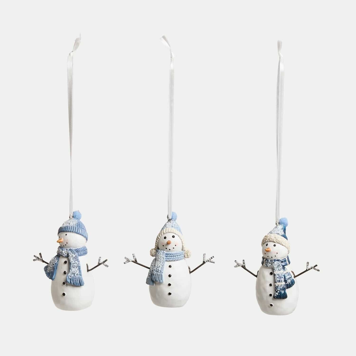 Lot de 3 décorations à suspendre Tedvik
