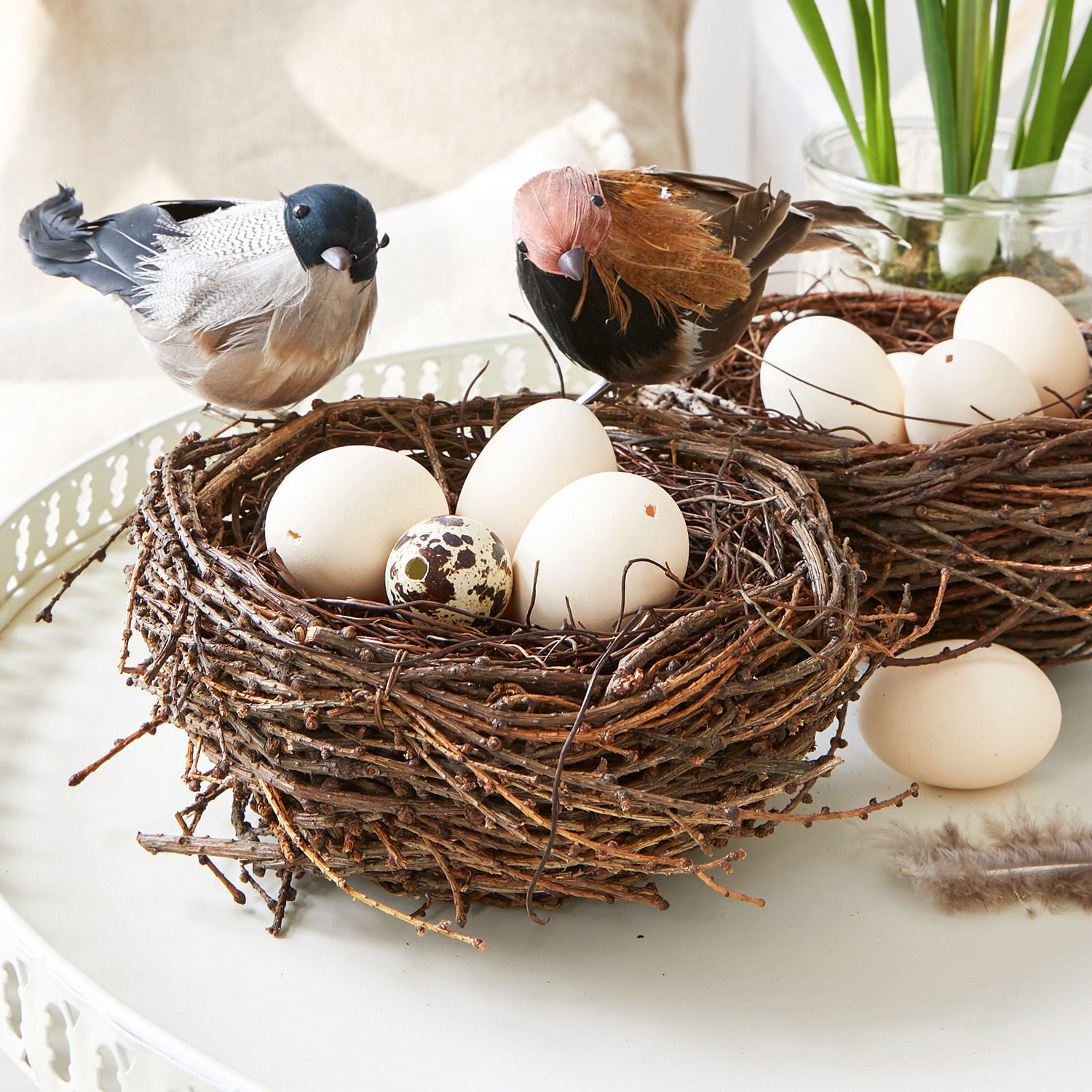 Lot de 2 nids décoratifs Libers