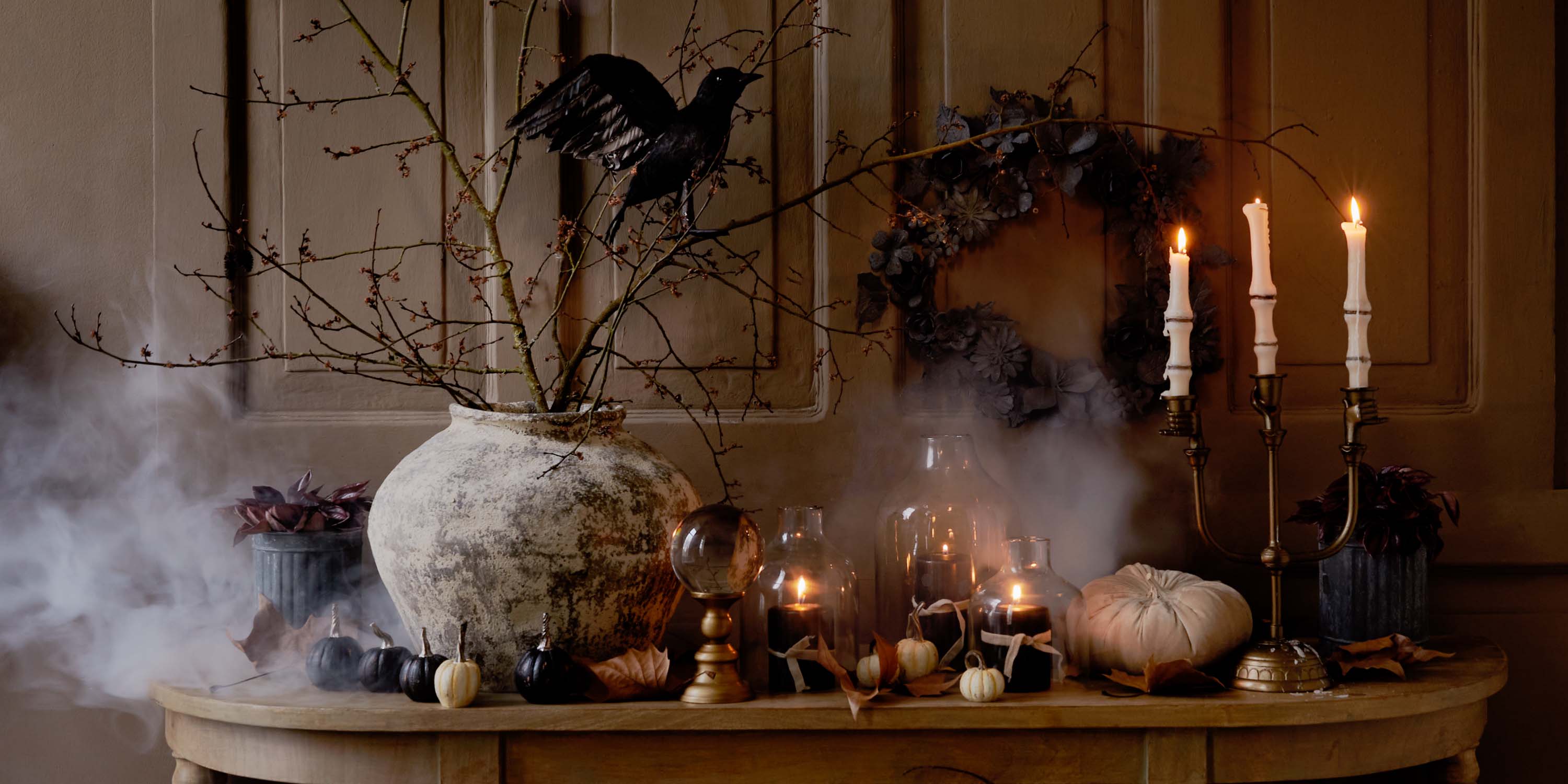 Citrouilles et bougies mystiques Citrouilles et bougies mystiques