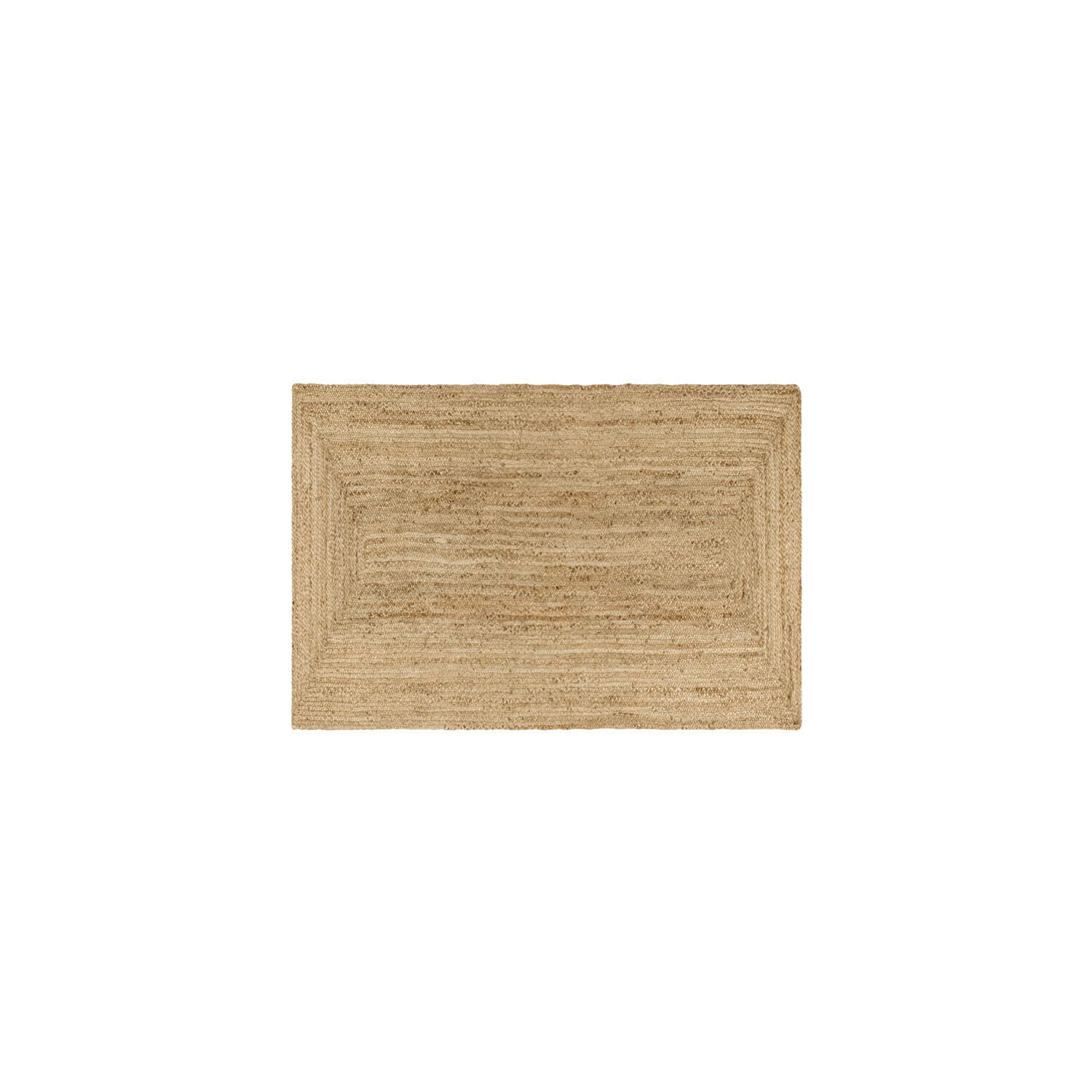Tapis long Révalaine Tapis rectangulaire en jute naturelle beige, parfait pour décorer sols et intérieurs