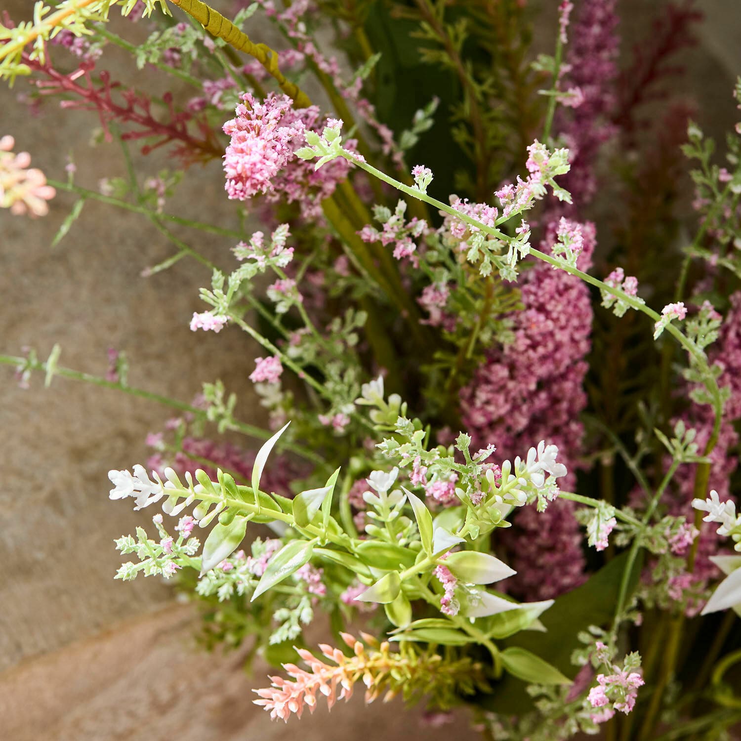 Lot de 2 bouquets de fleurs décoratives Oiselette