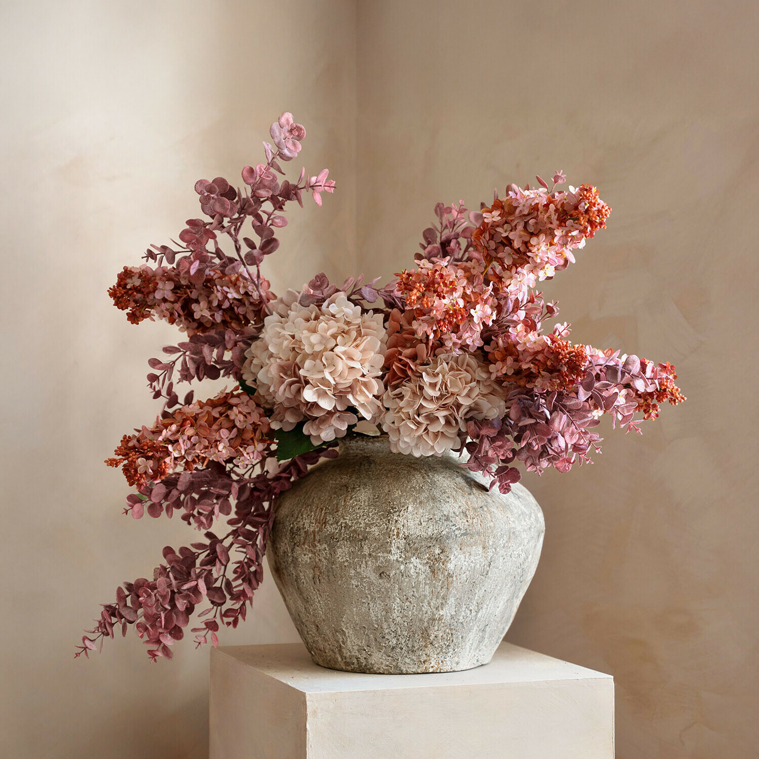 Lot de 6 fleurs décoratives Fleurcour