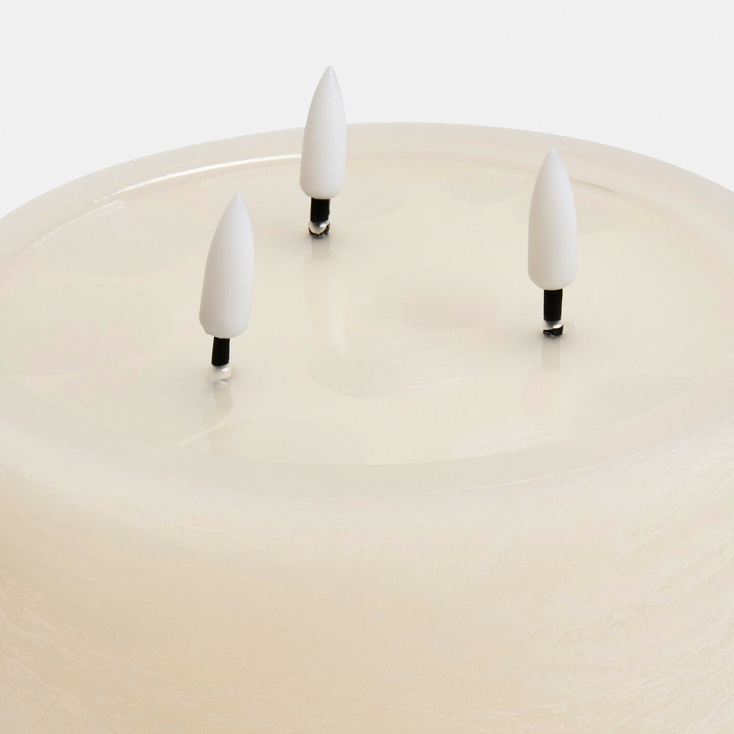 Bougie cylindrique à LED Solería