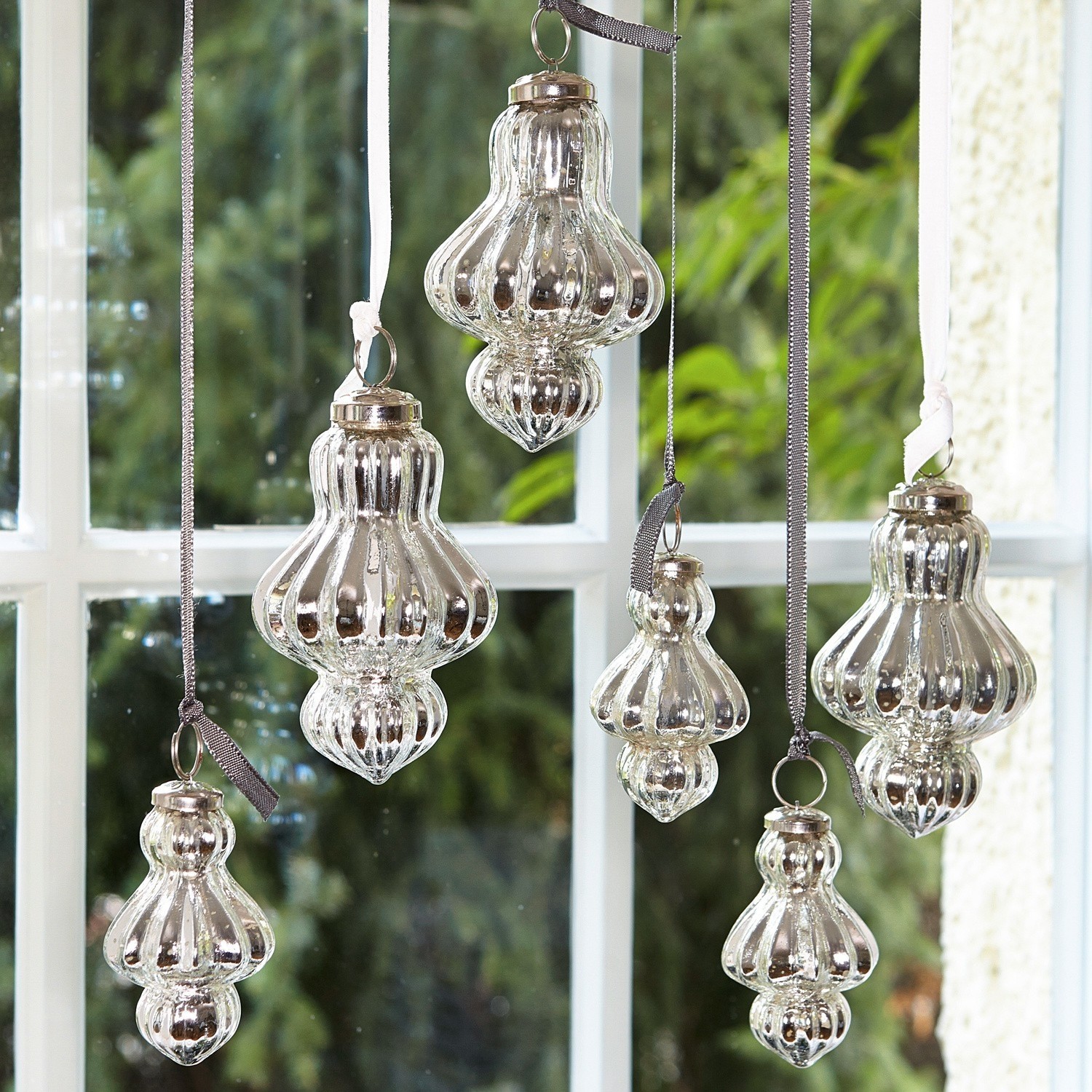 Lot de 6 décorations de Noël Patricia