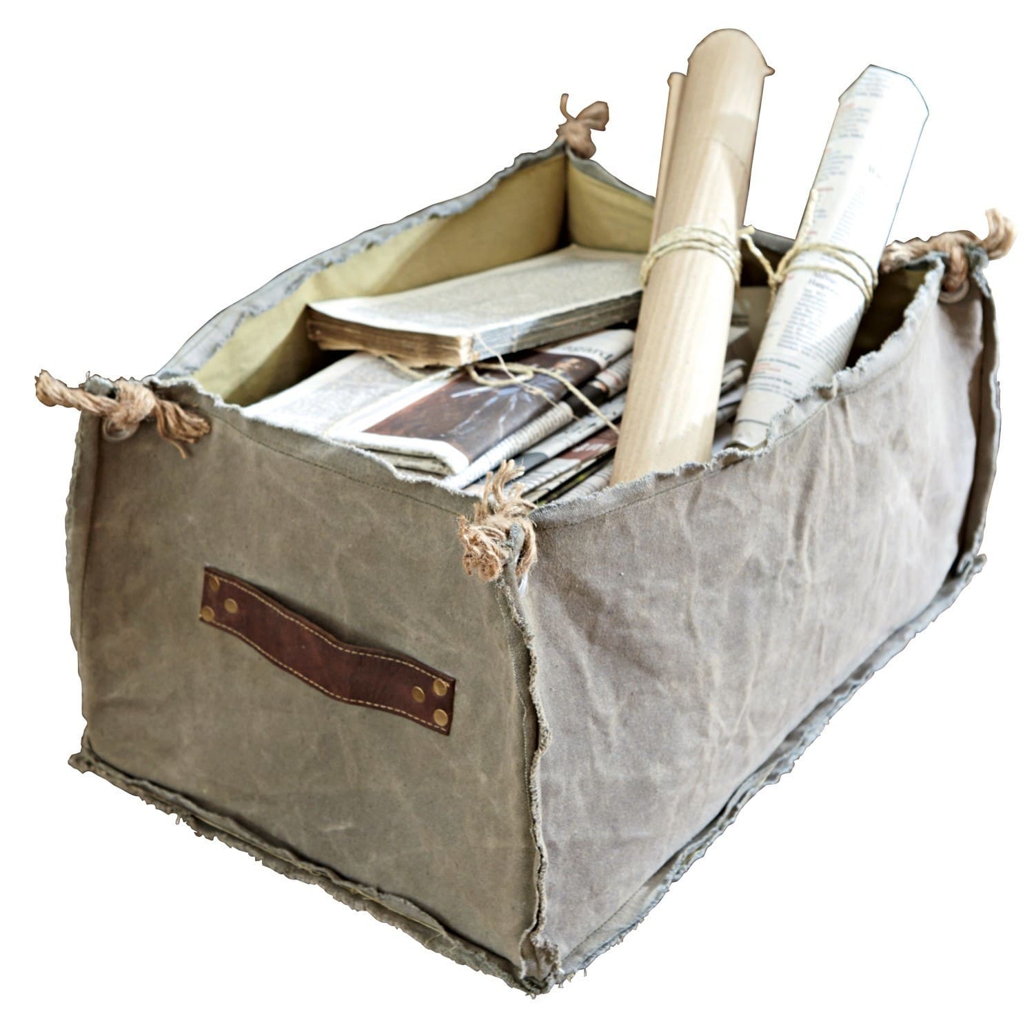 Panier de rangement en tissu Baily