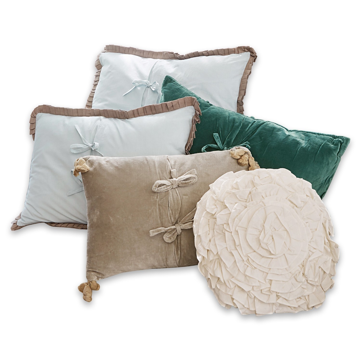 Lot de 5 coussins Vallison