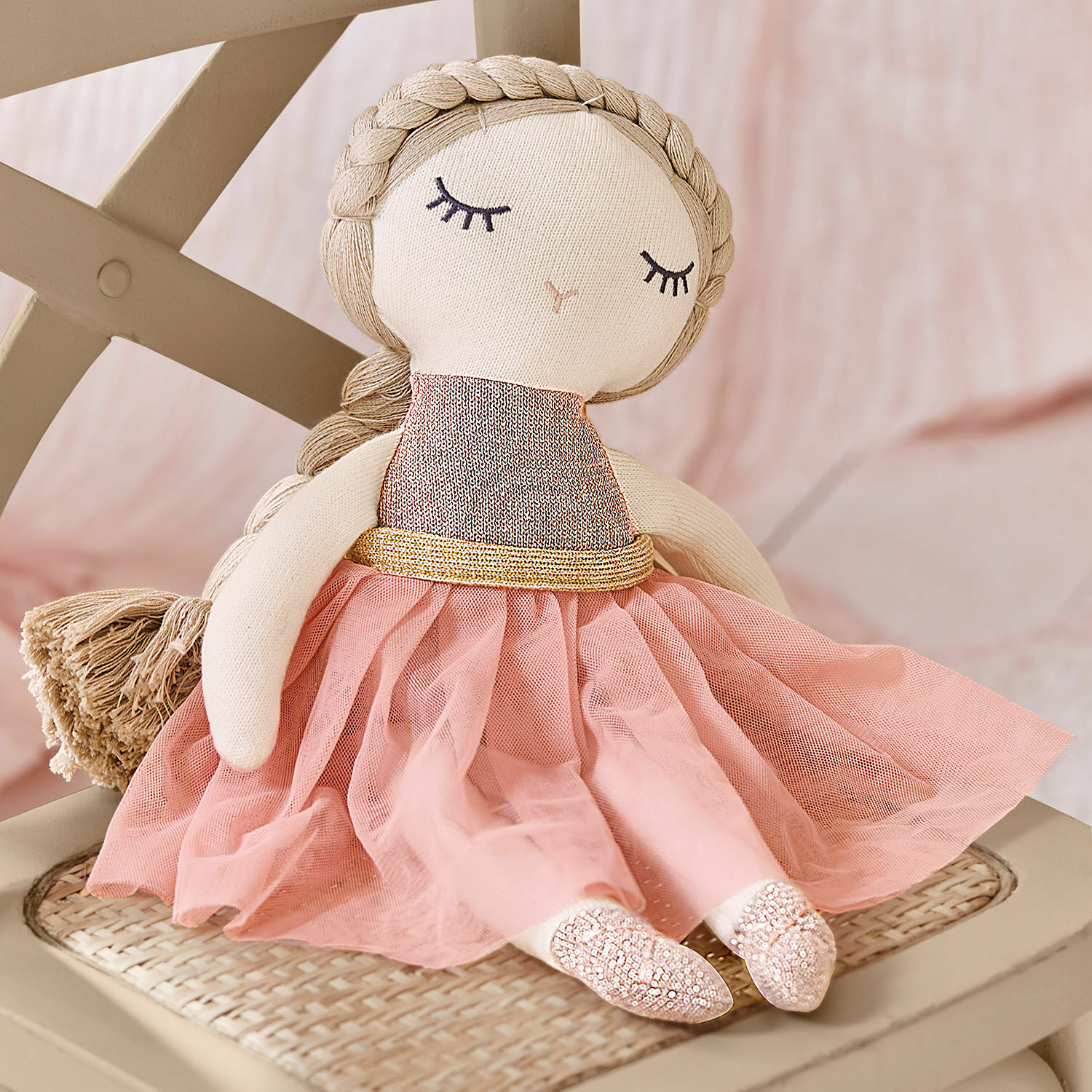 Poupée en tissu Pebblino