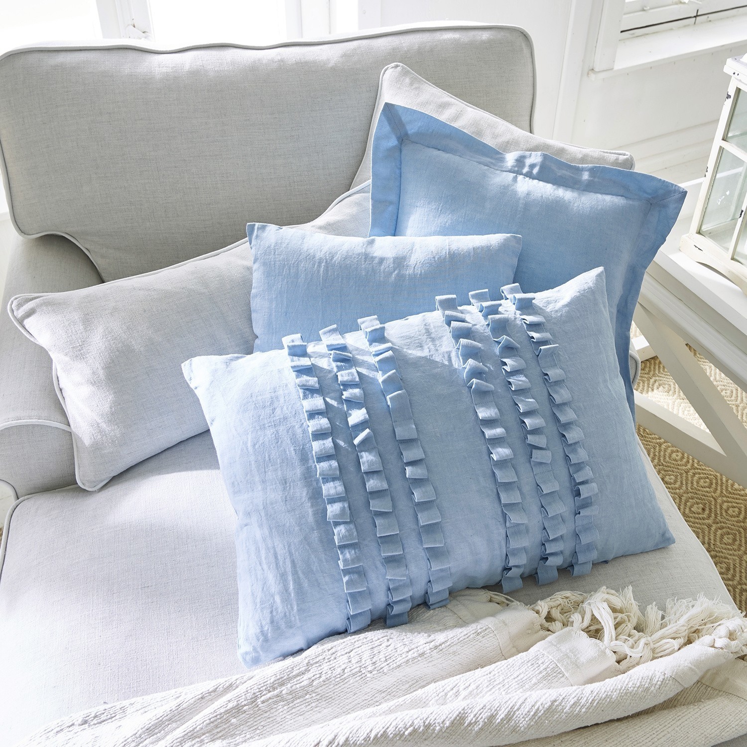 Lot de 3 coussins Saba