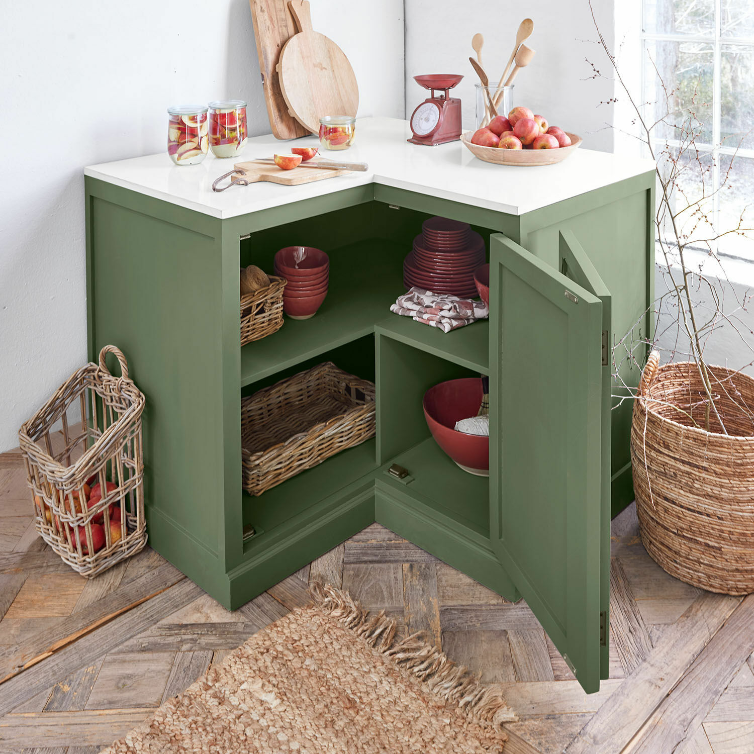Armoire d'angle Lansbury