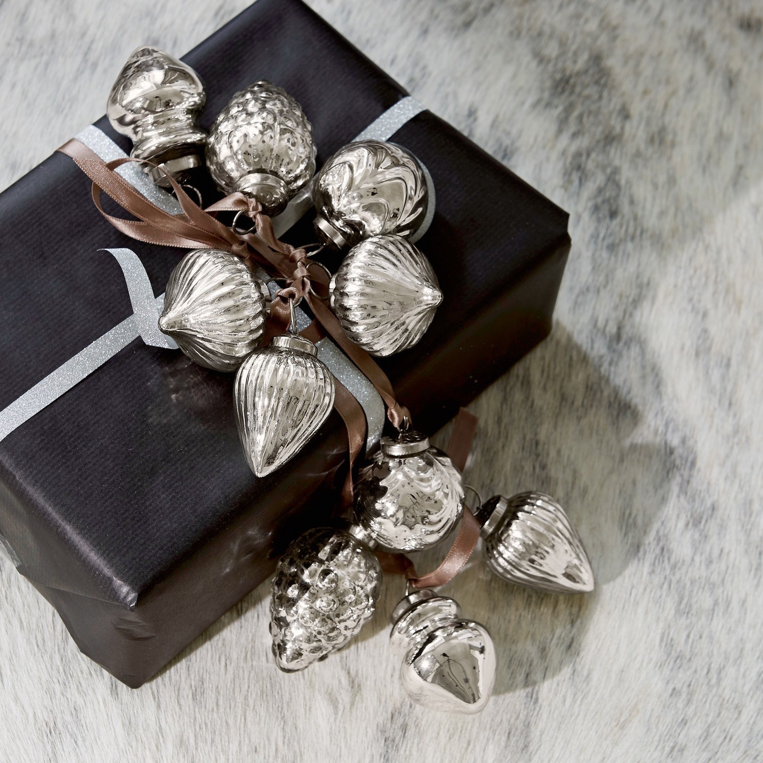 Lot de 10 décorations de Noël Centrès