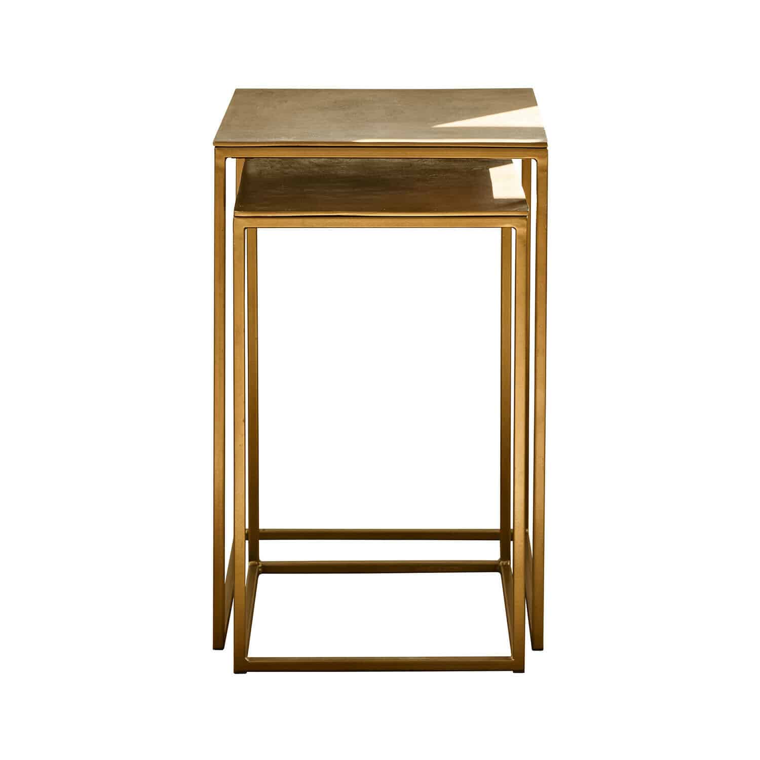 Lot de 2 tables d'appoint Olvenzo