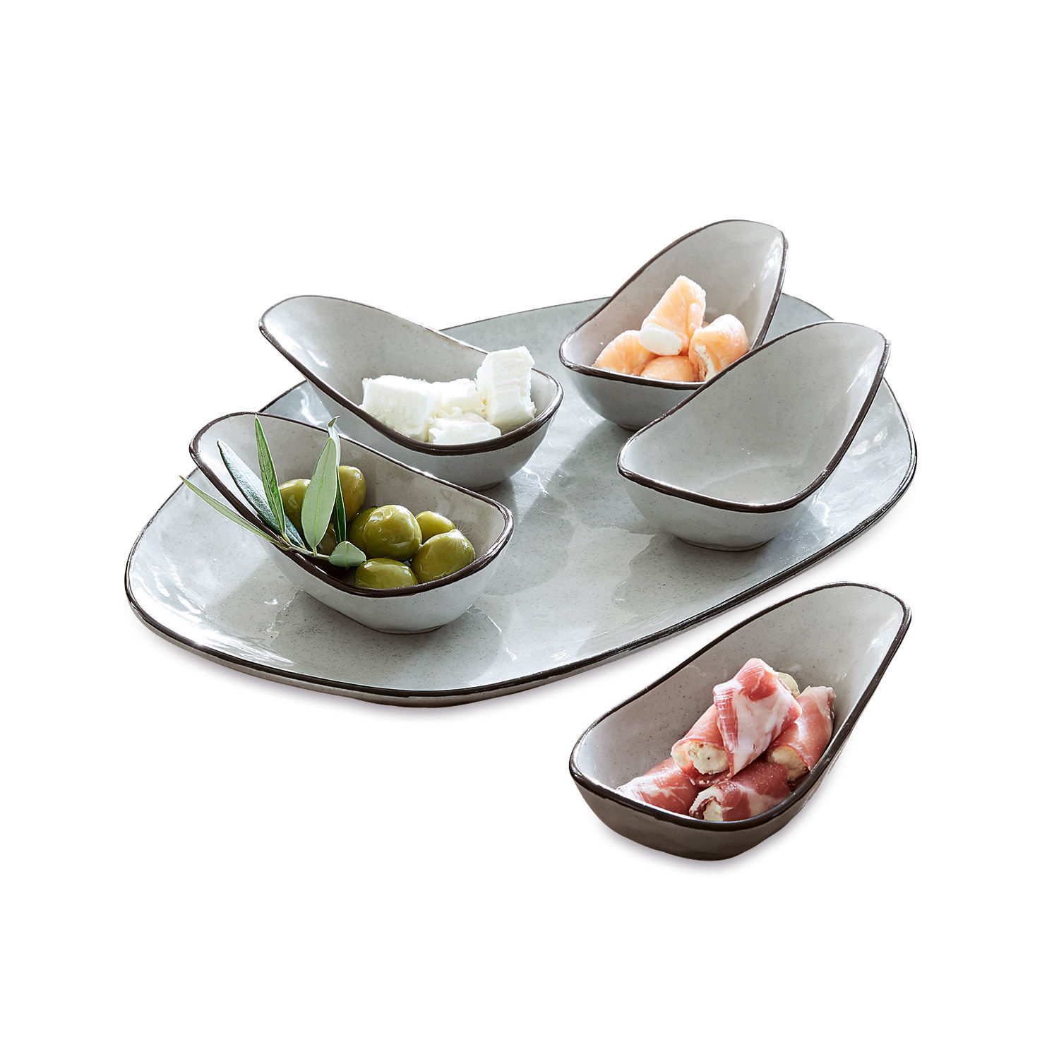 Lot de coupelles, 6 pièces Biarré