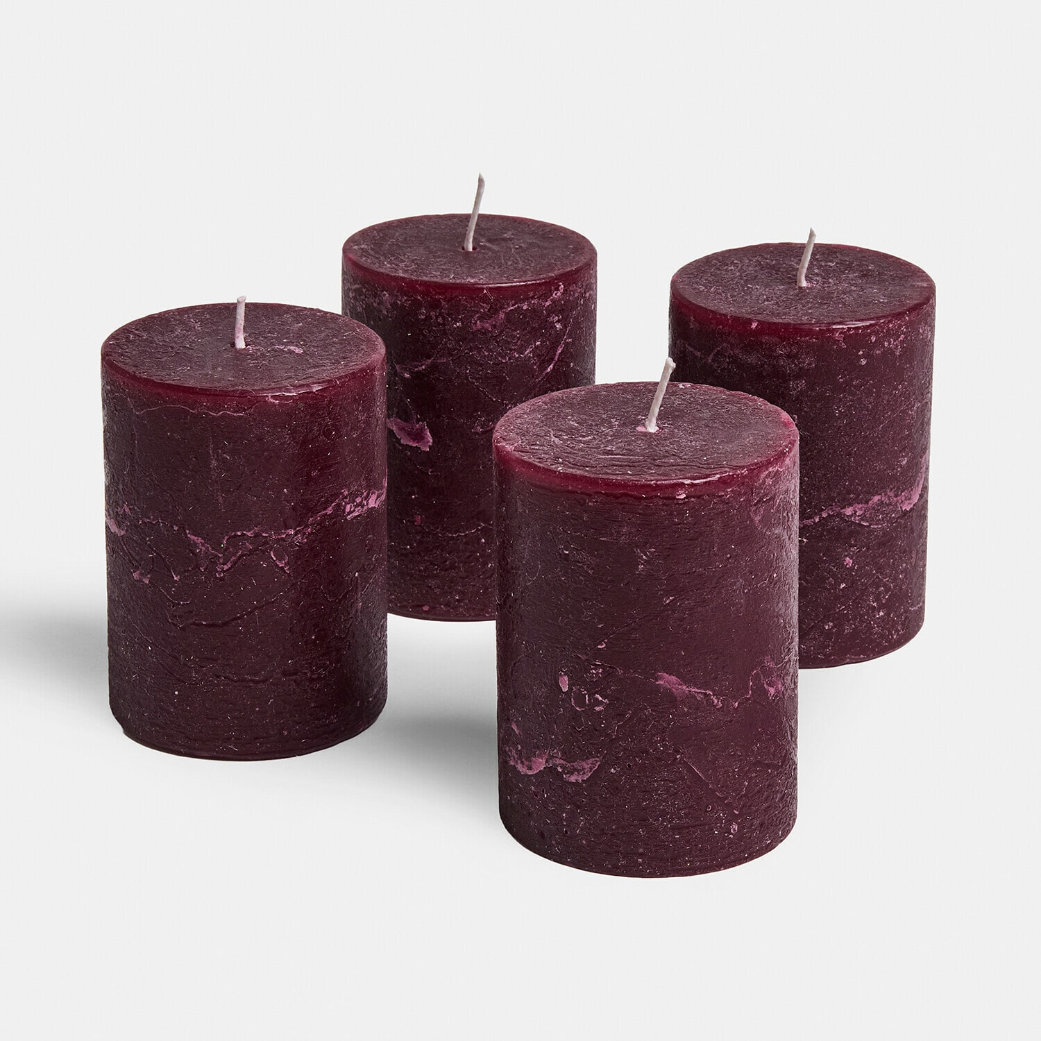 Lot de 4 bougies Virrans