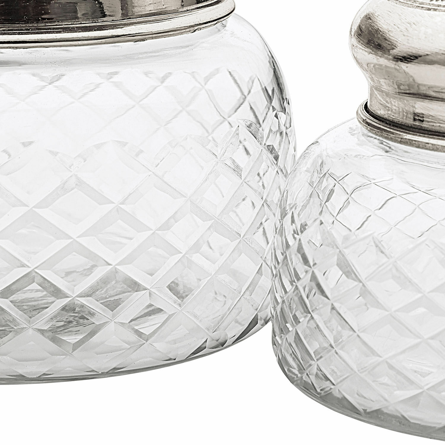 Lot de 2 pots en verre Ballot