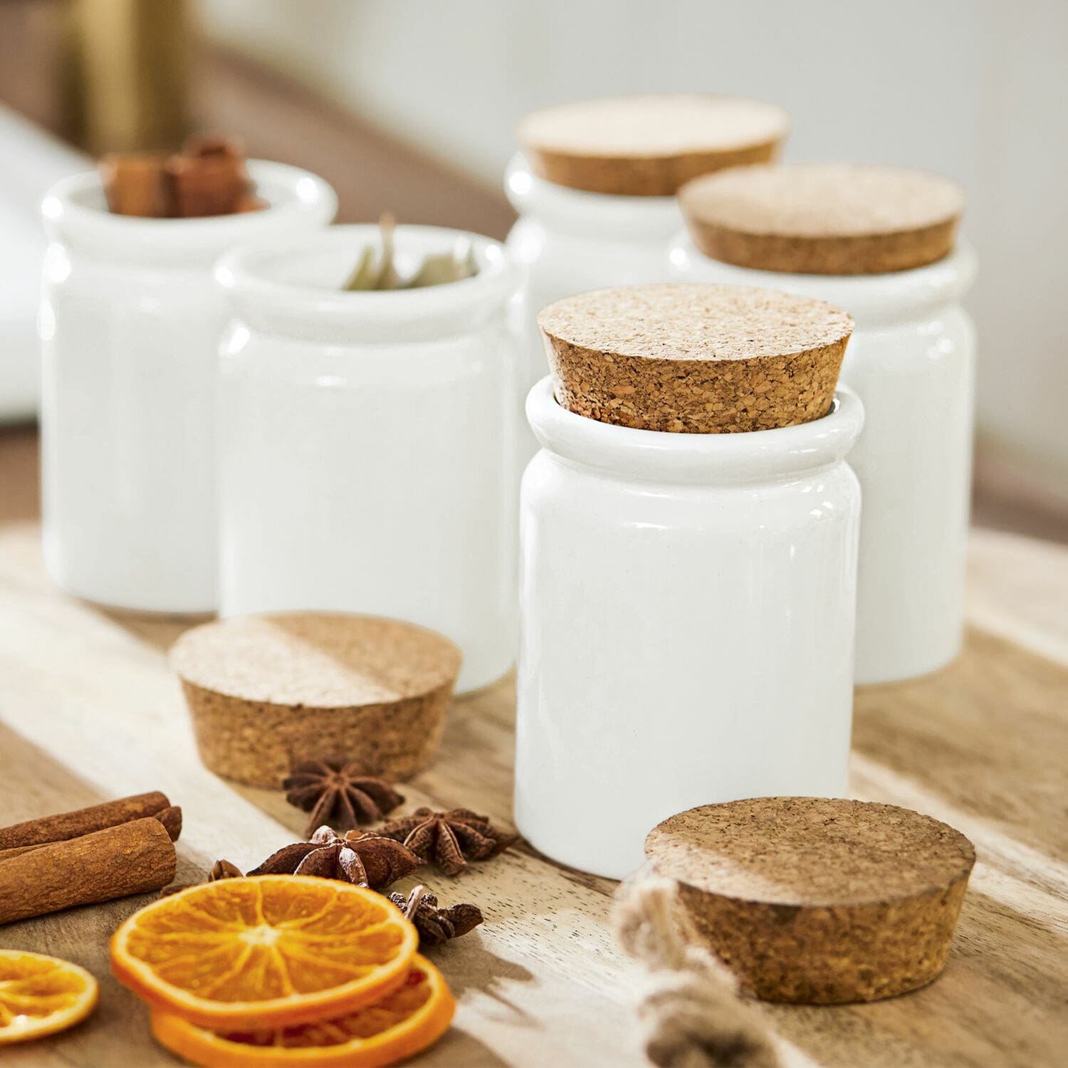 Lot de 6 pots à épices Kamenica