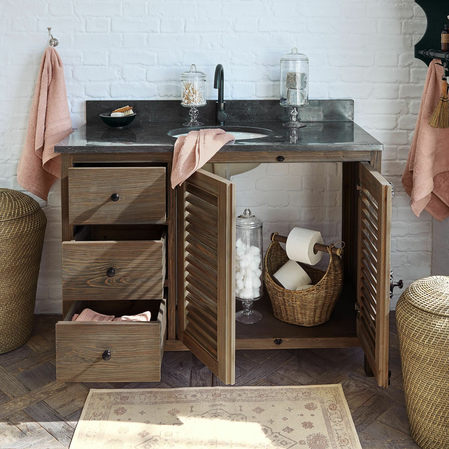 Meuble avec vasque Ferocelle