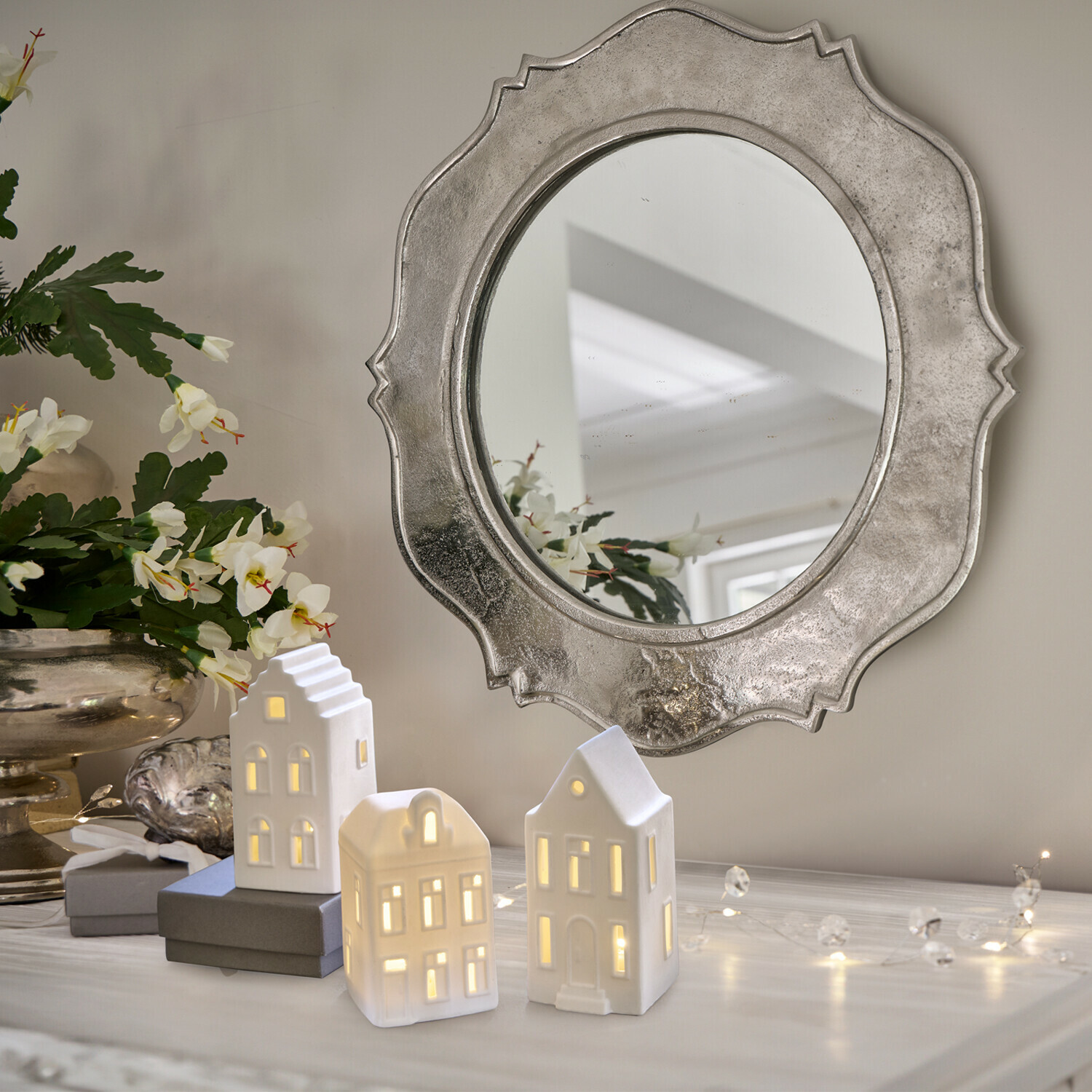 Lot de 3 maisonnettes à LED Sjöhem