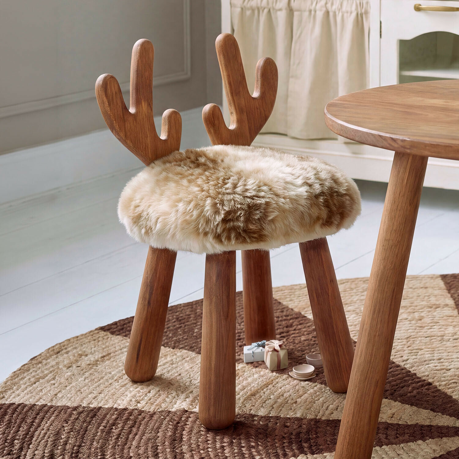 Chaise enfant avec coussin Pibbi