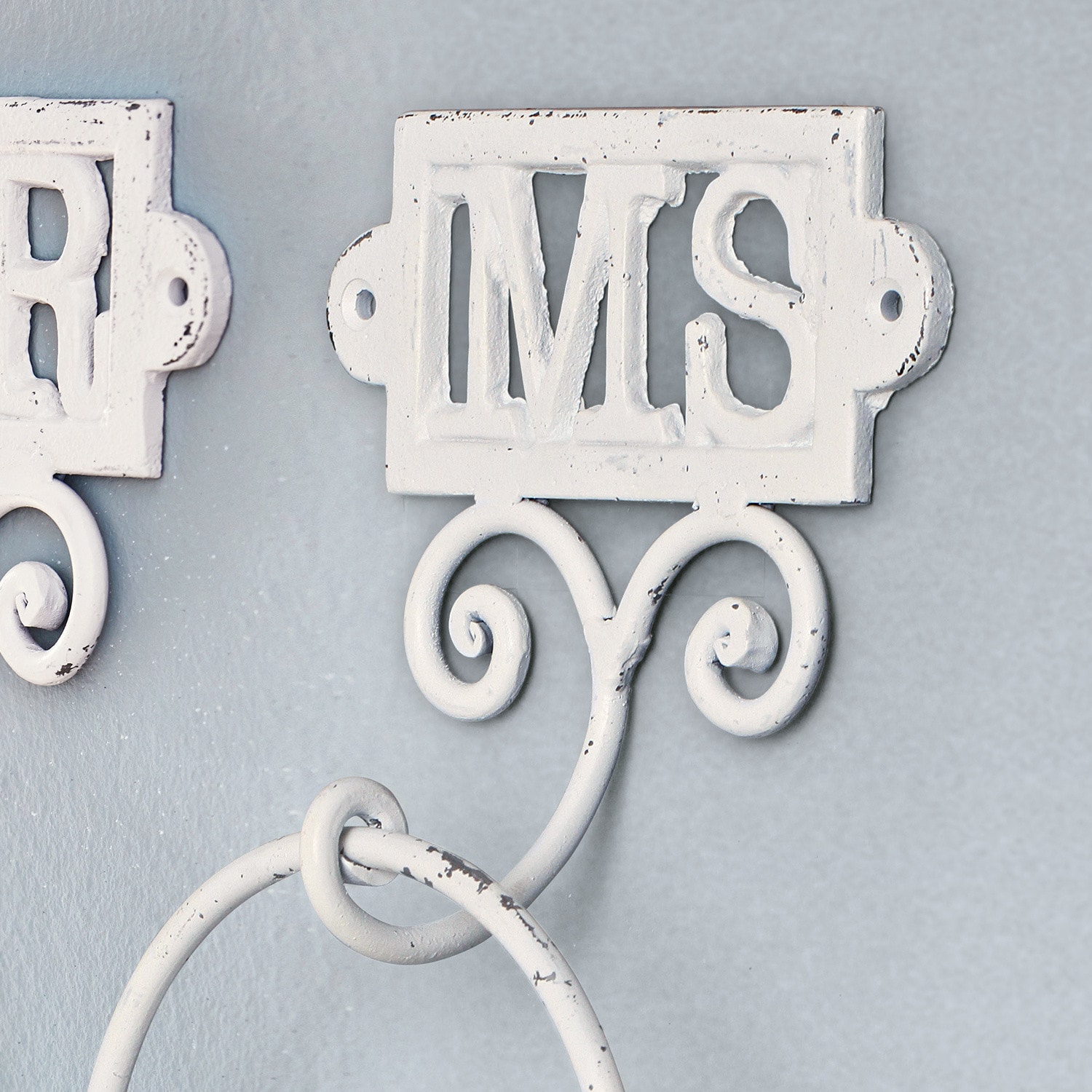 Lot de 2 porte-serviettes Vitrolles